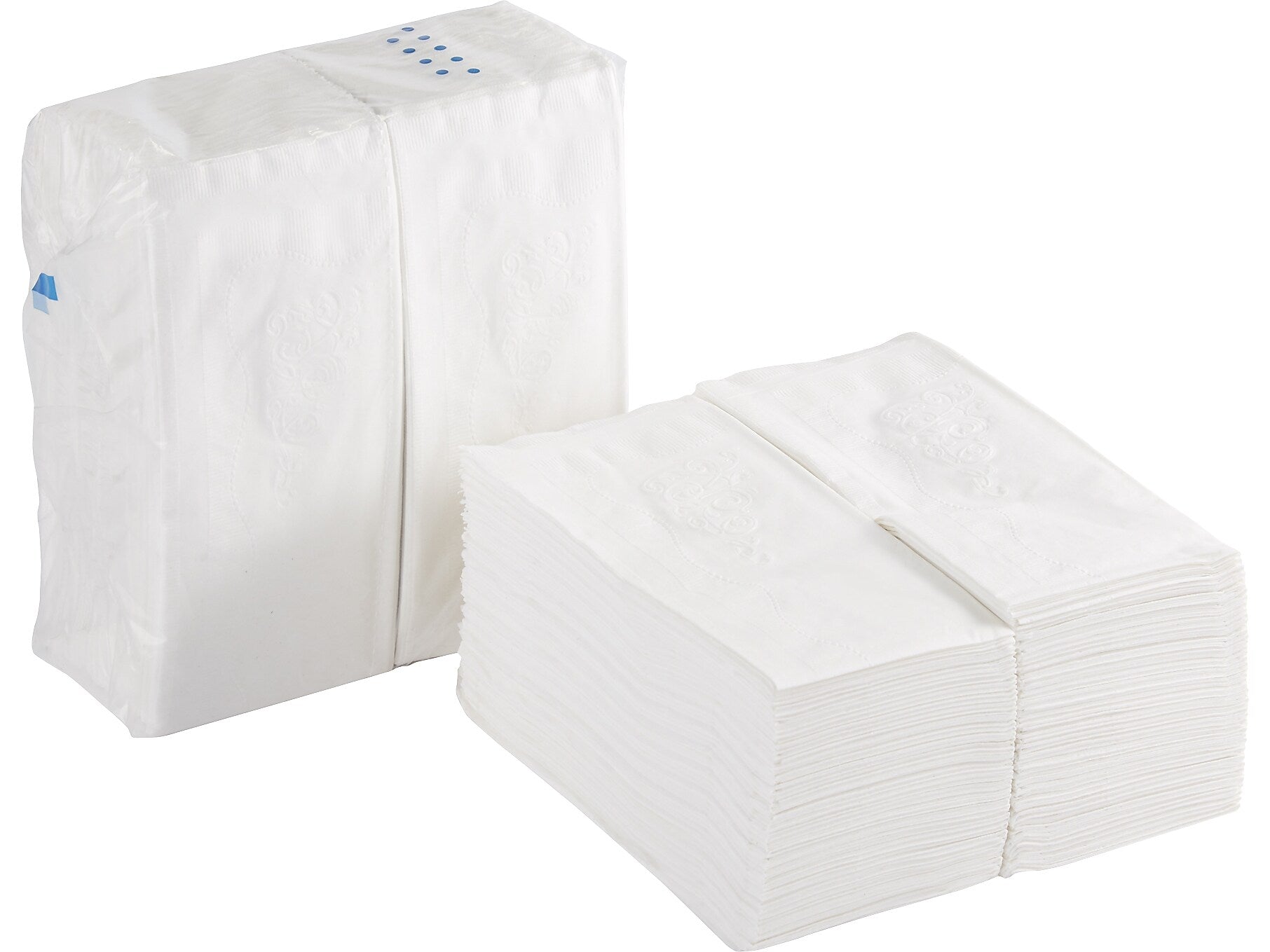 Dixie Dinner Napkin, 2-ply, White, 3024 Napkins/Pack