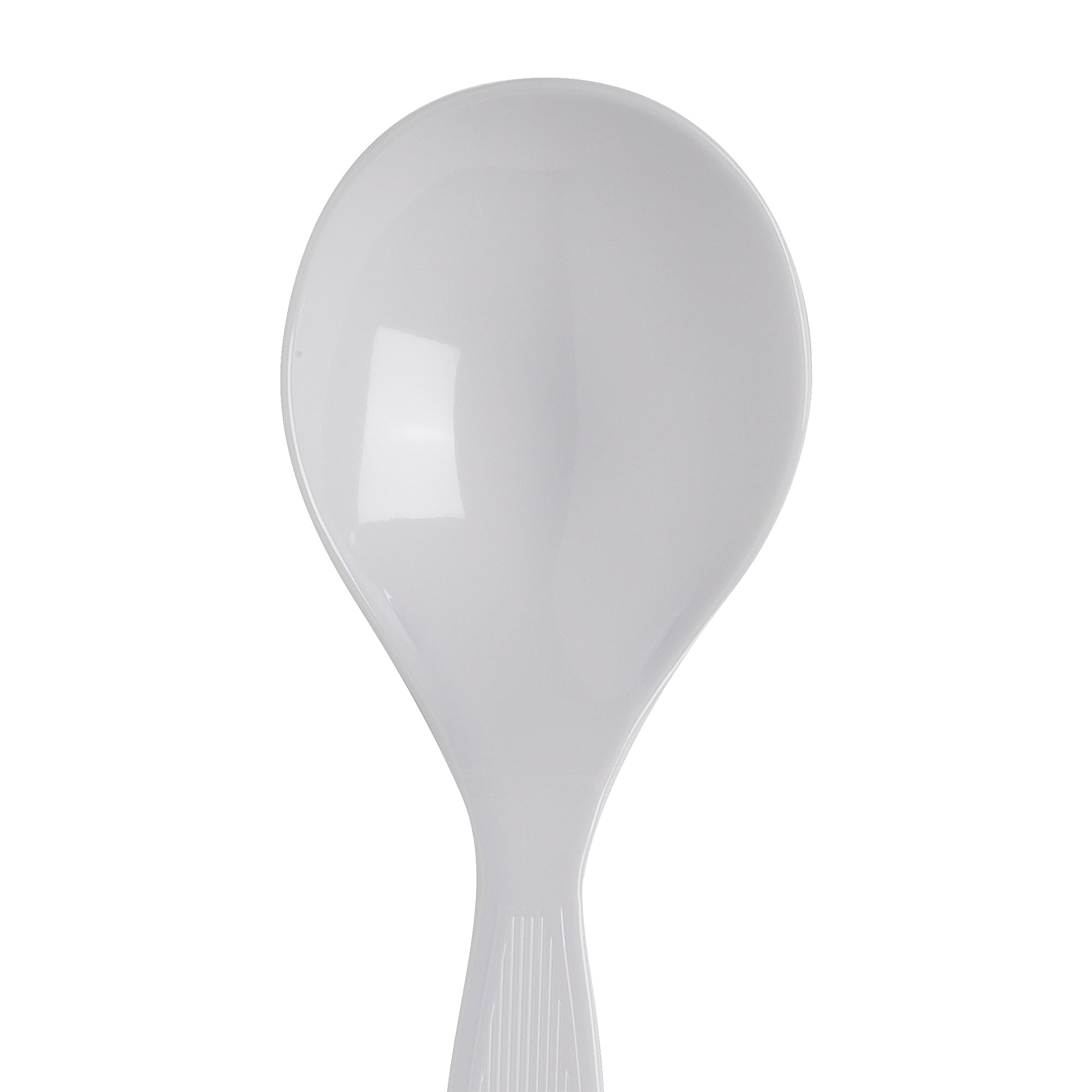 Dixie Heavy-Weight Polystyrene Plastic Soup Spoons by GP PRO, White, 1000/Carton