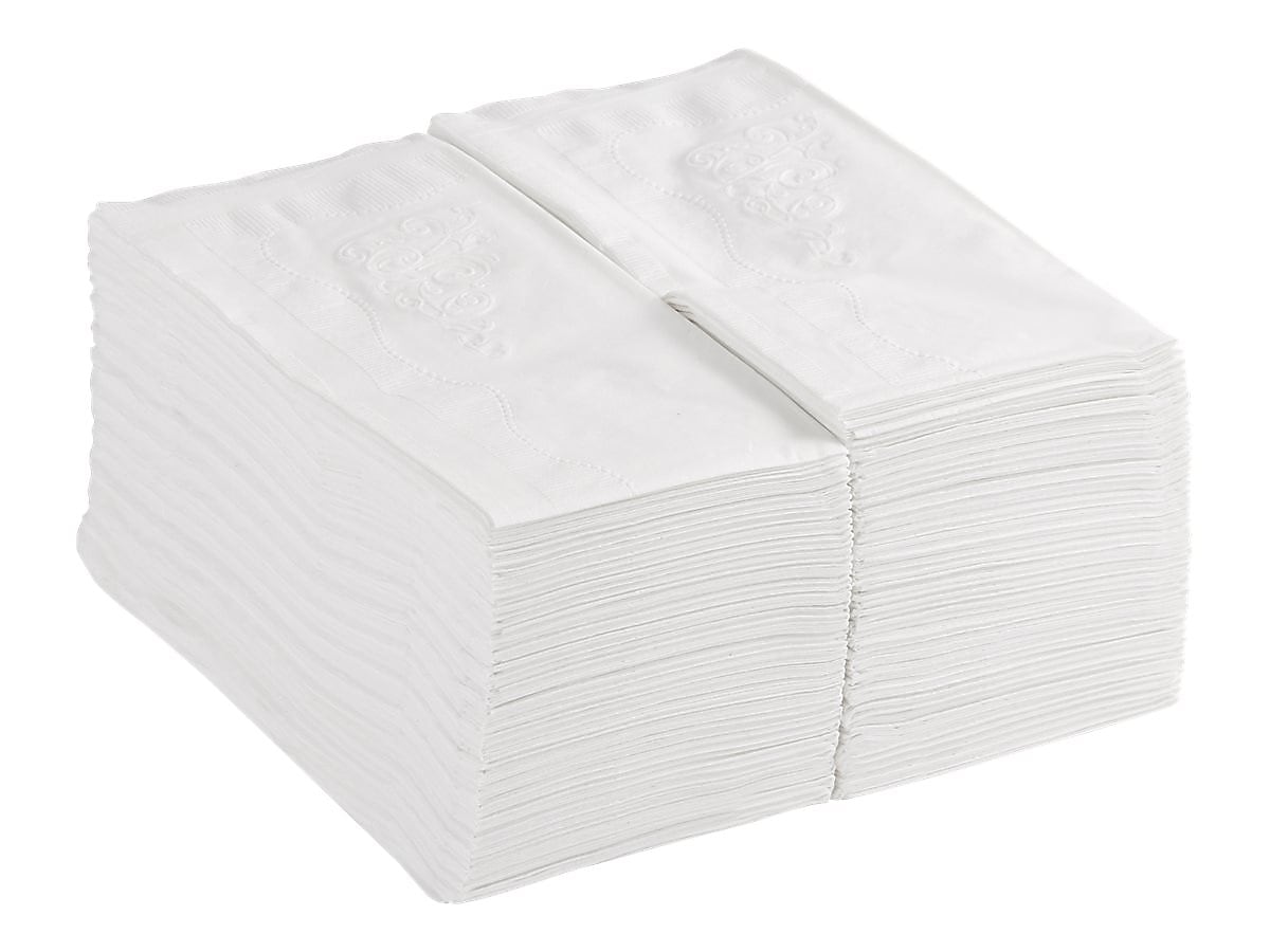 Dixie Napkin, 2-ply, White, 126 Napkins/Pack