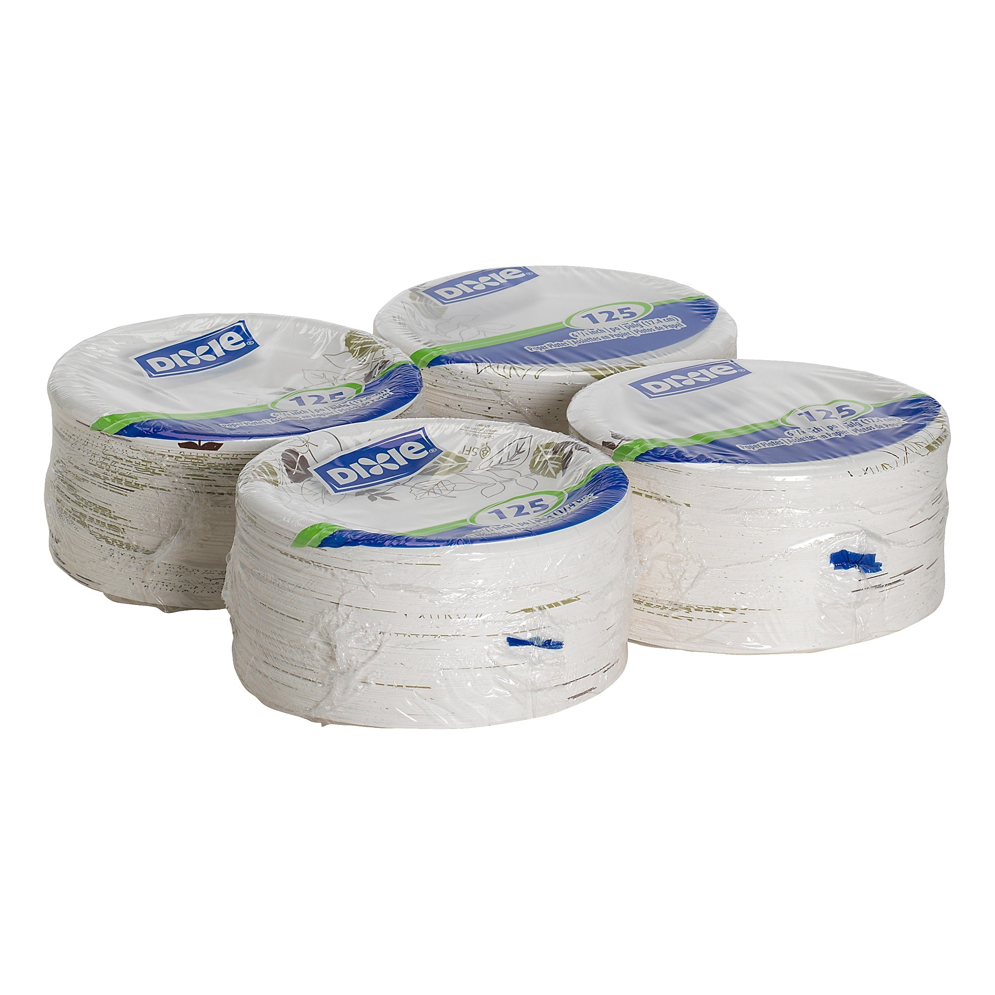 Dixie Pathways Medium-Weight Paper Plates, 6 7/8