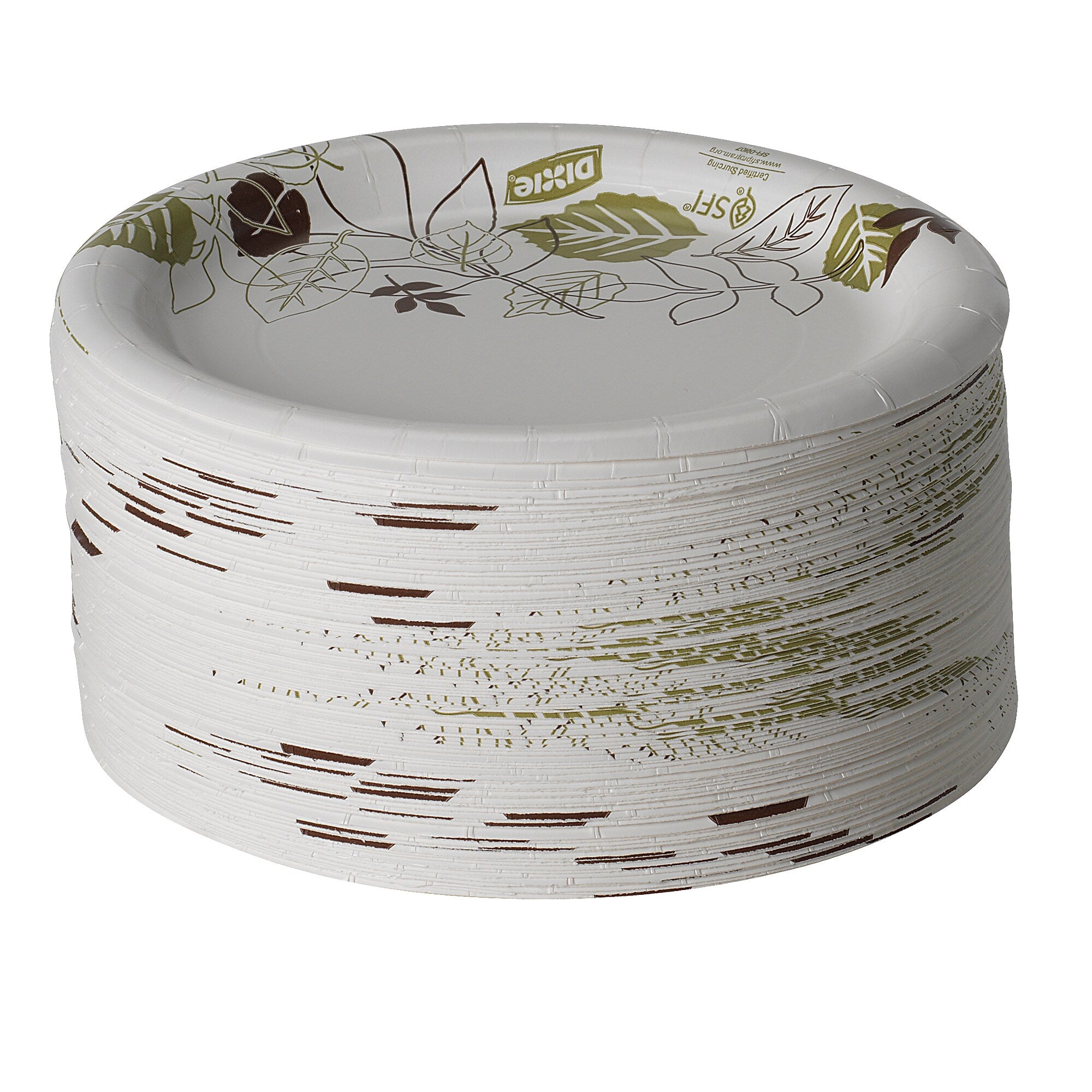 Dixie Pathways Medium-Weight Paper Plates, 6 7/8