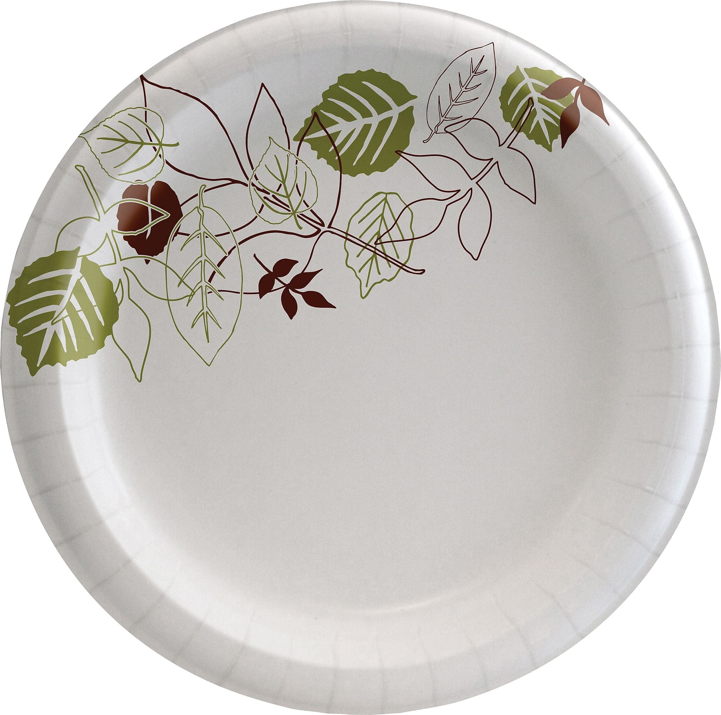 Dixie Pathways Medium-Weight Paper Plates, 8.5