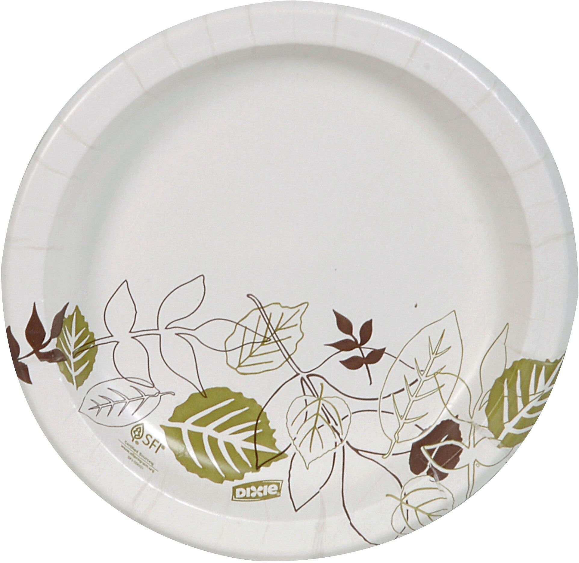 Dixie Pathways Medium-Weight Paper Plates, 8.5