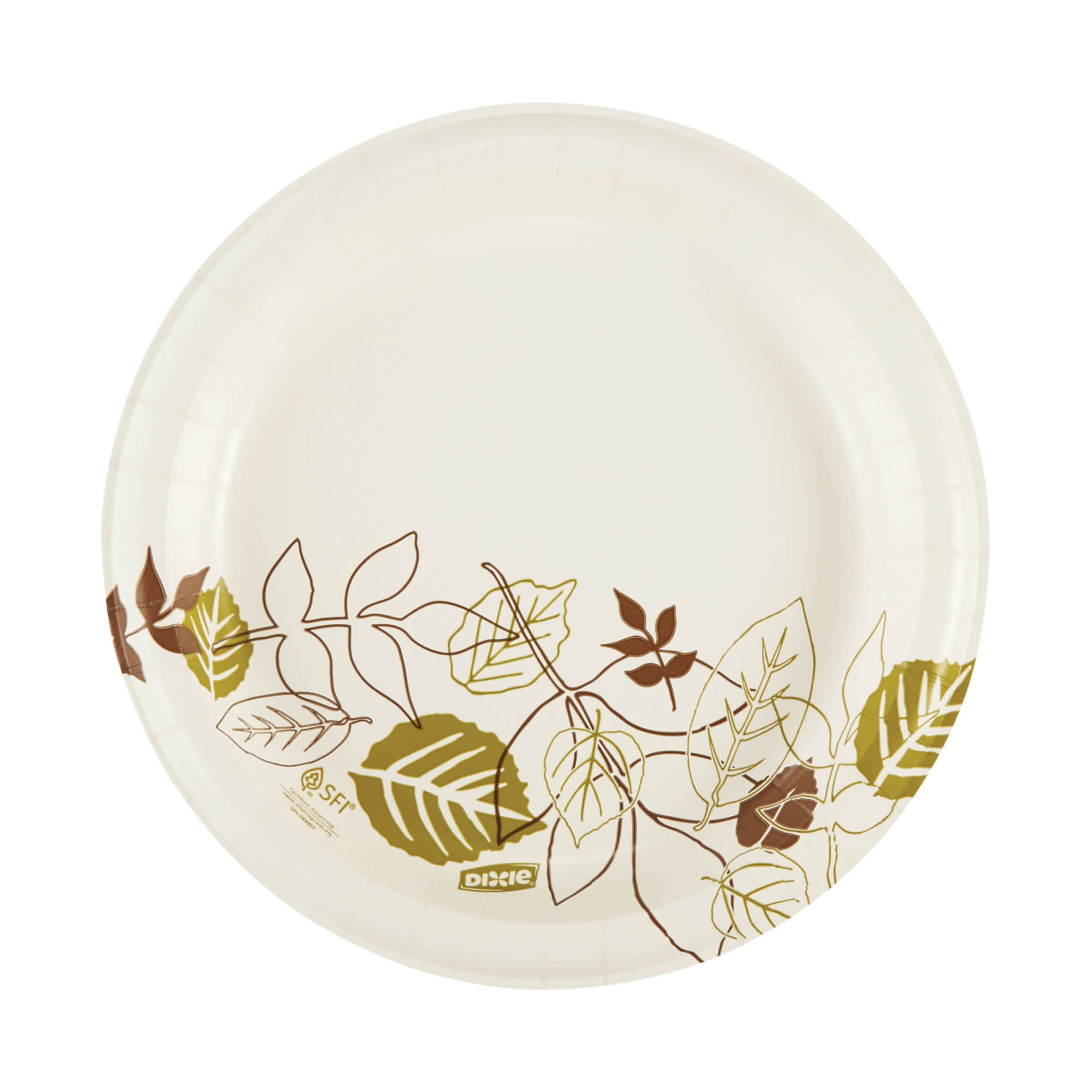 Dixie Pathways Medium-Weight Paper Plates, 8.5