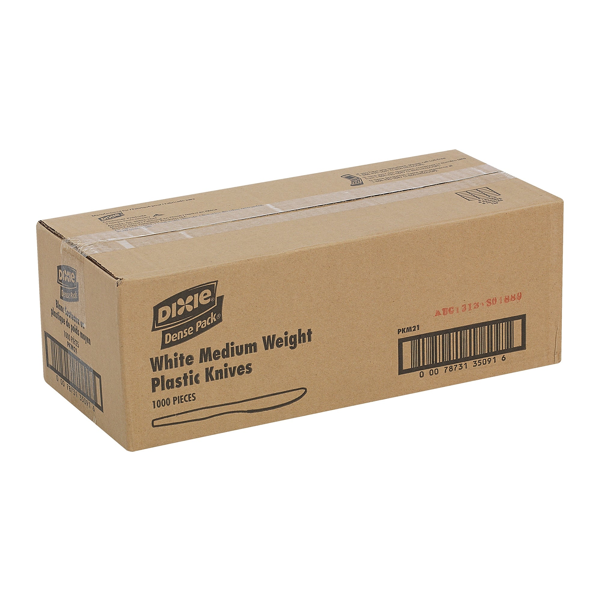 Dixie Plastic Knife 6-1/4