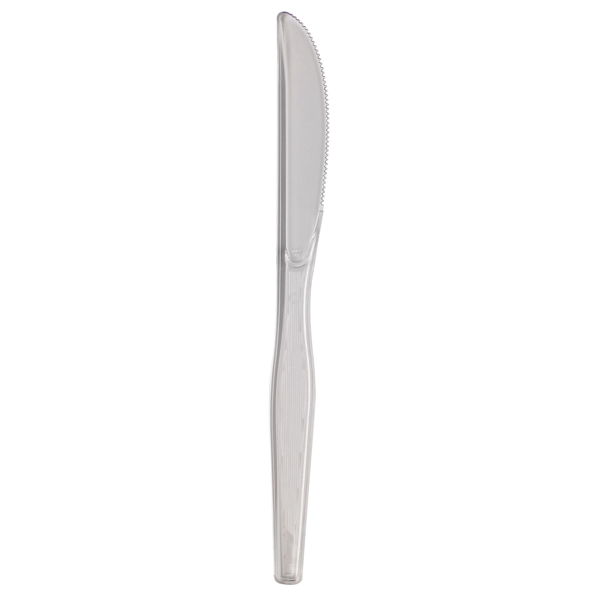 Dixie Plastic Knife, Heavy-Weight, Clear, 1000/Carton