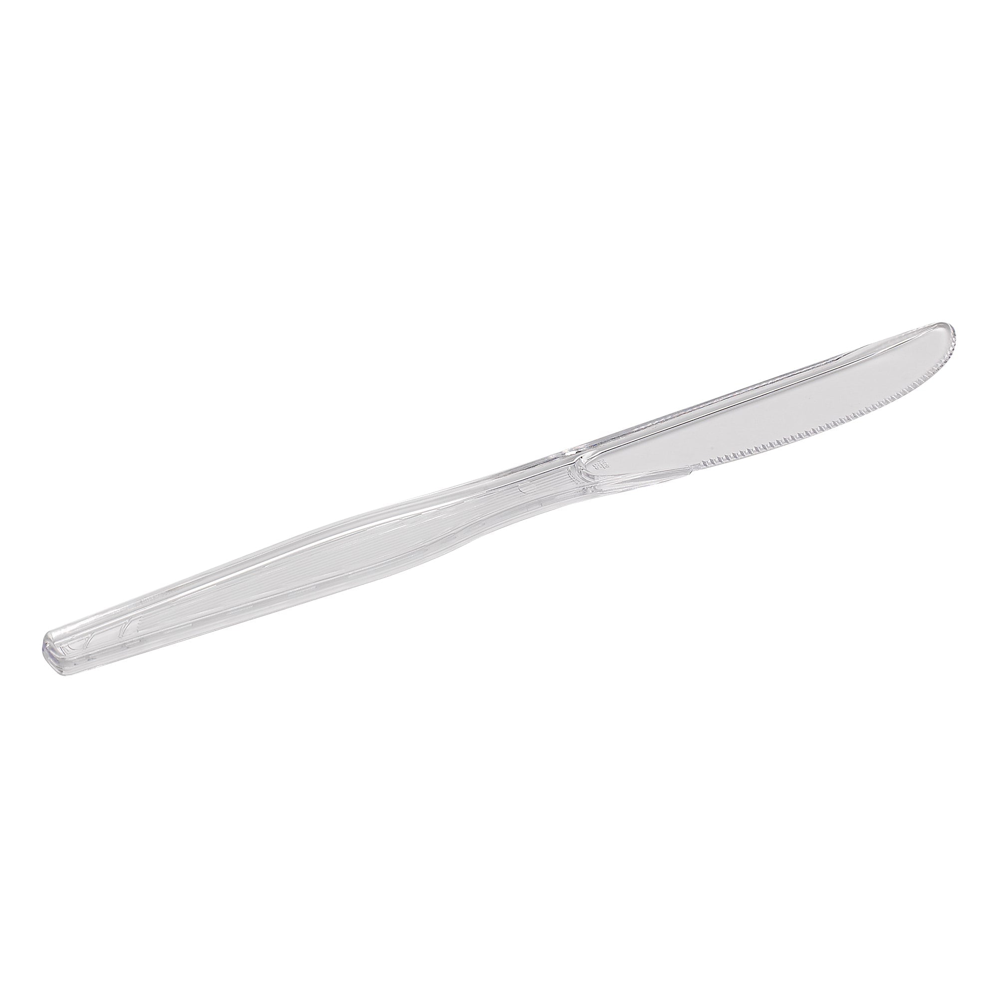 Dixie Plastic Knife, Heavy-Weight, Clear, 1000/Carton
