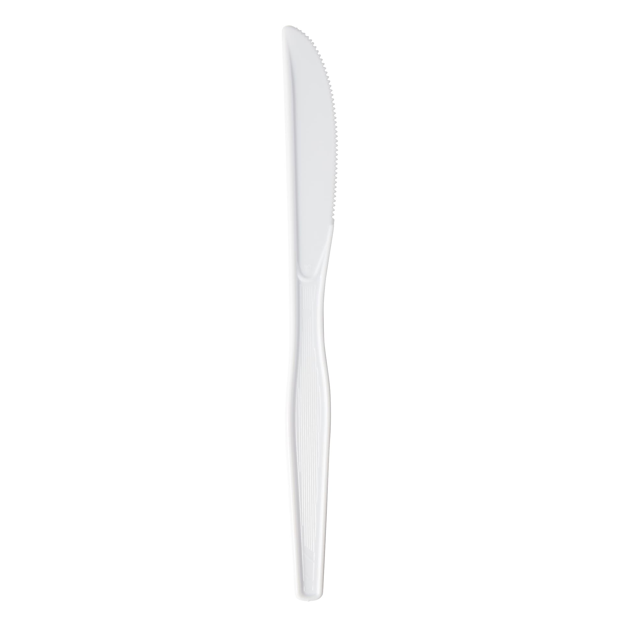 Dixie Plastic Knife, Heavy-Weight, White, 1000/Carton