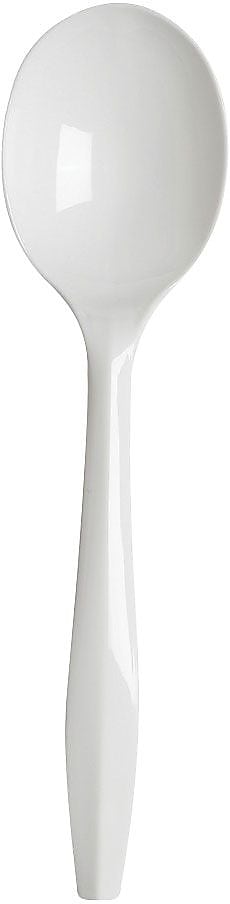 Dixie Plastic Soup Spoon, 5-9/16