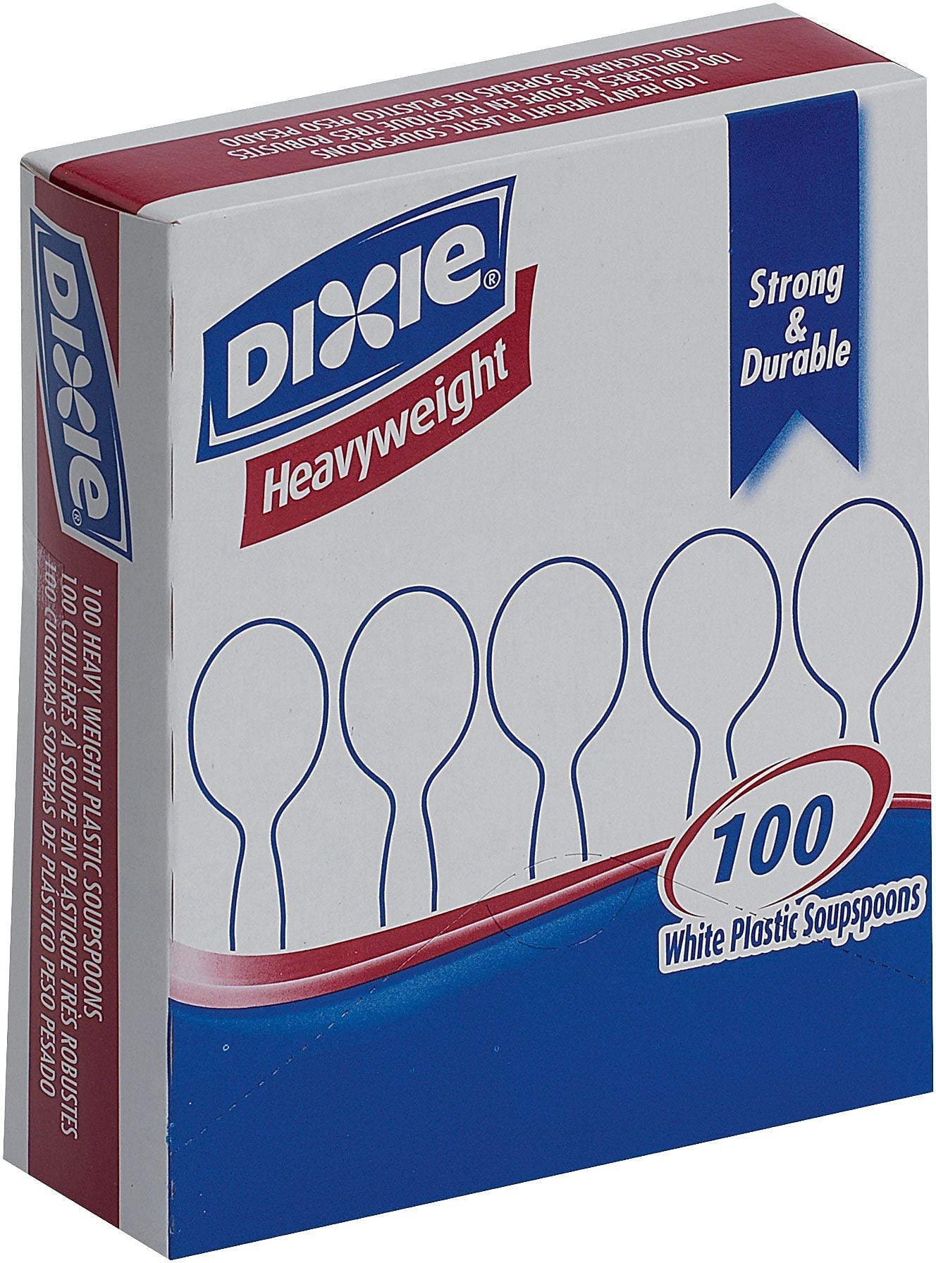 Dixie Plastic Soup Spoon, 6