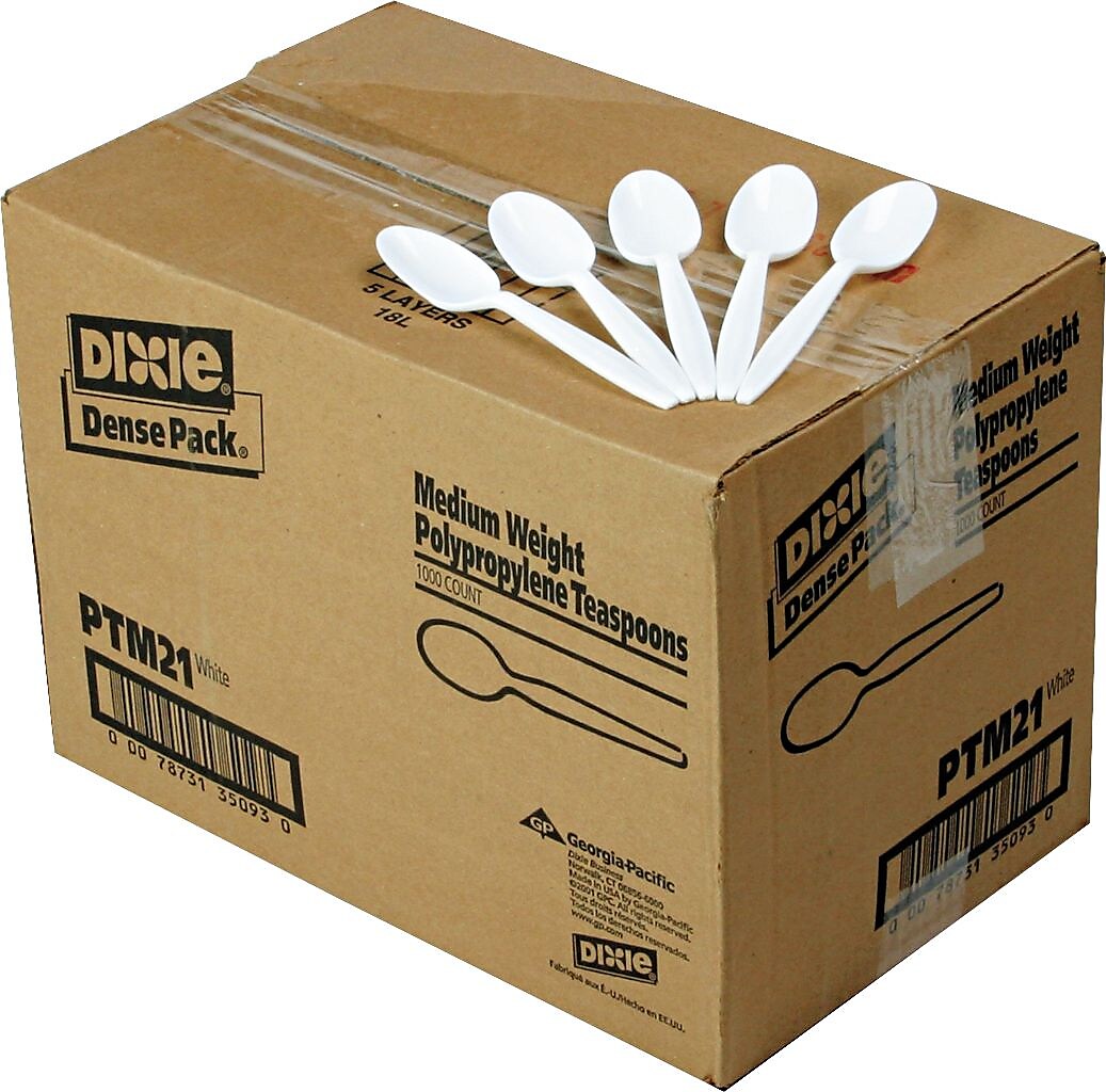 Dixie Plastic Teaspoon, 5-1/2