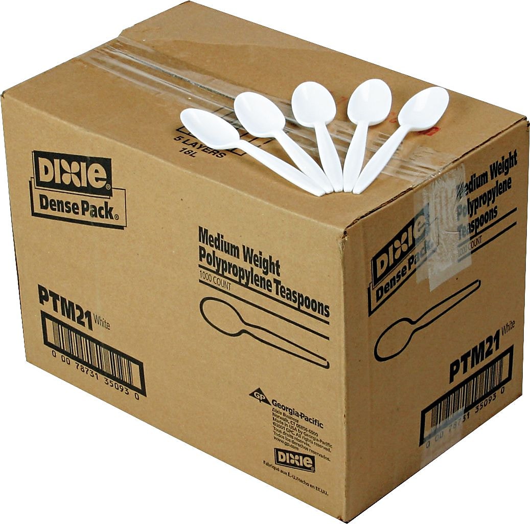 Dixie Plastic Teaspoon, 5-1/2