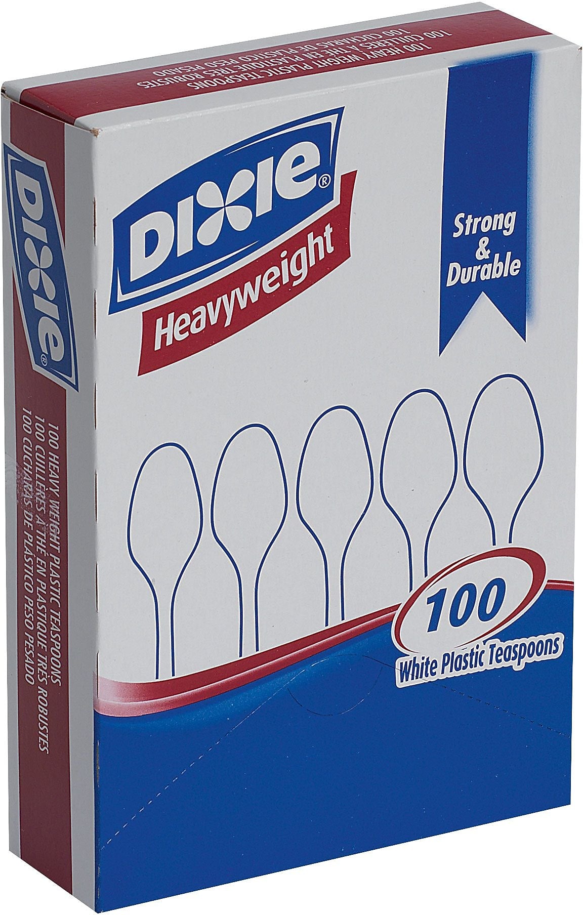Dixie Plastic Teaspoon 6