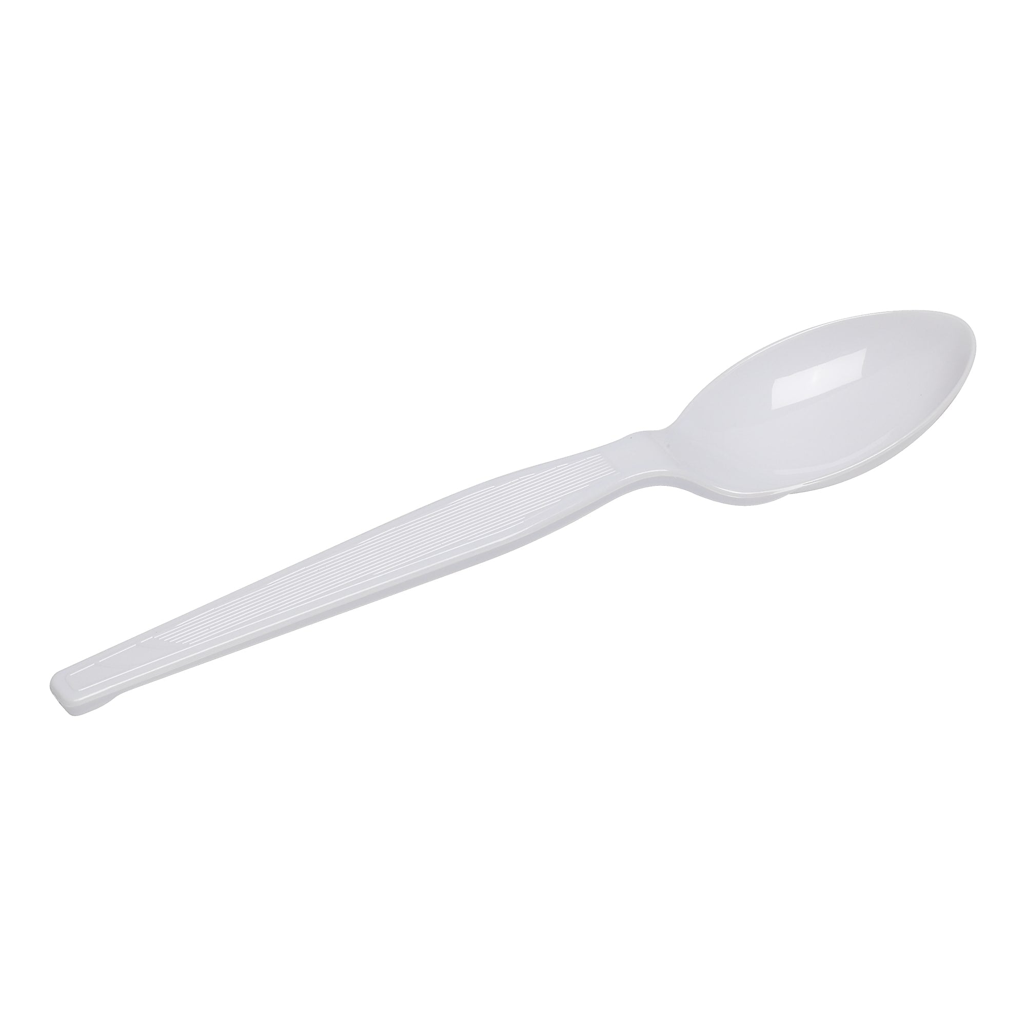 Dixie Plastic Teaspoon, Heavy-Weight, White, 1000/Carton