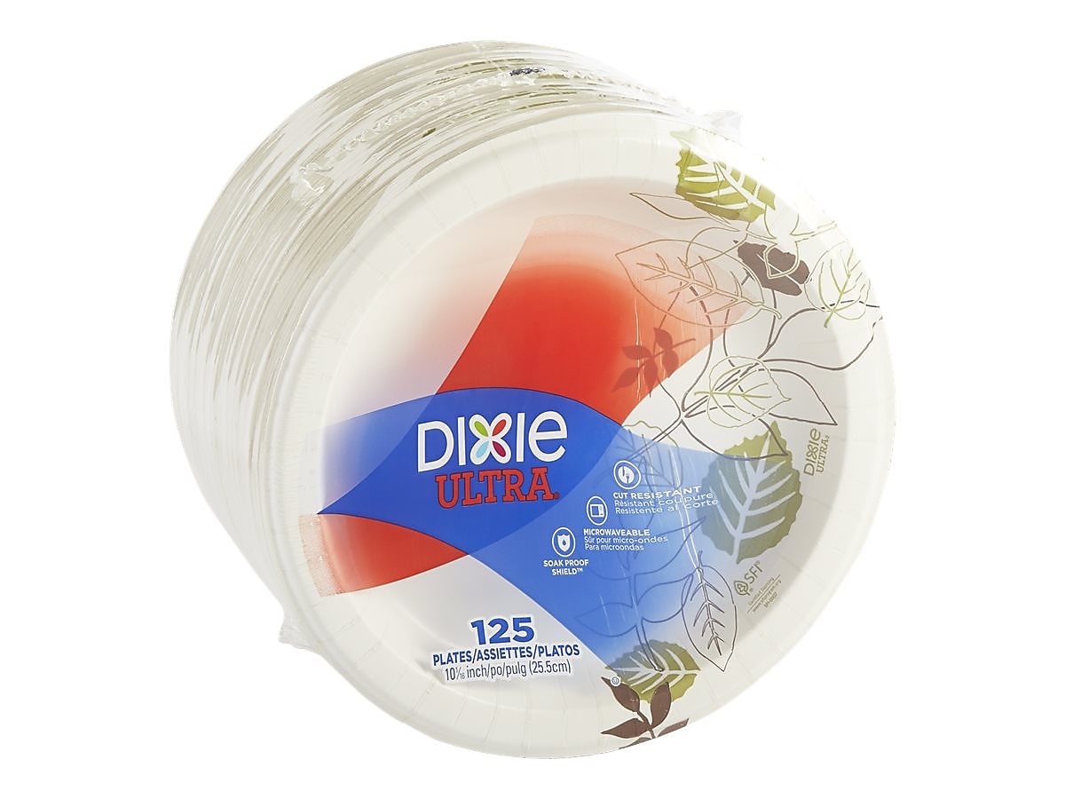 Dixie Ultra Pathways Heavy-Weight Paper Plates, 10