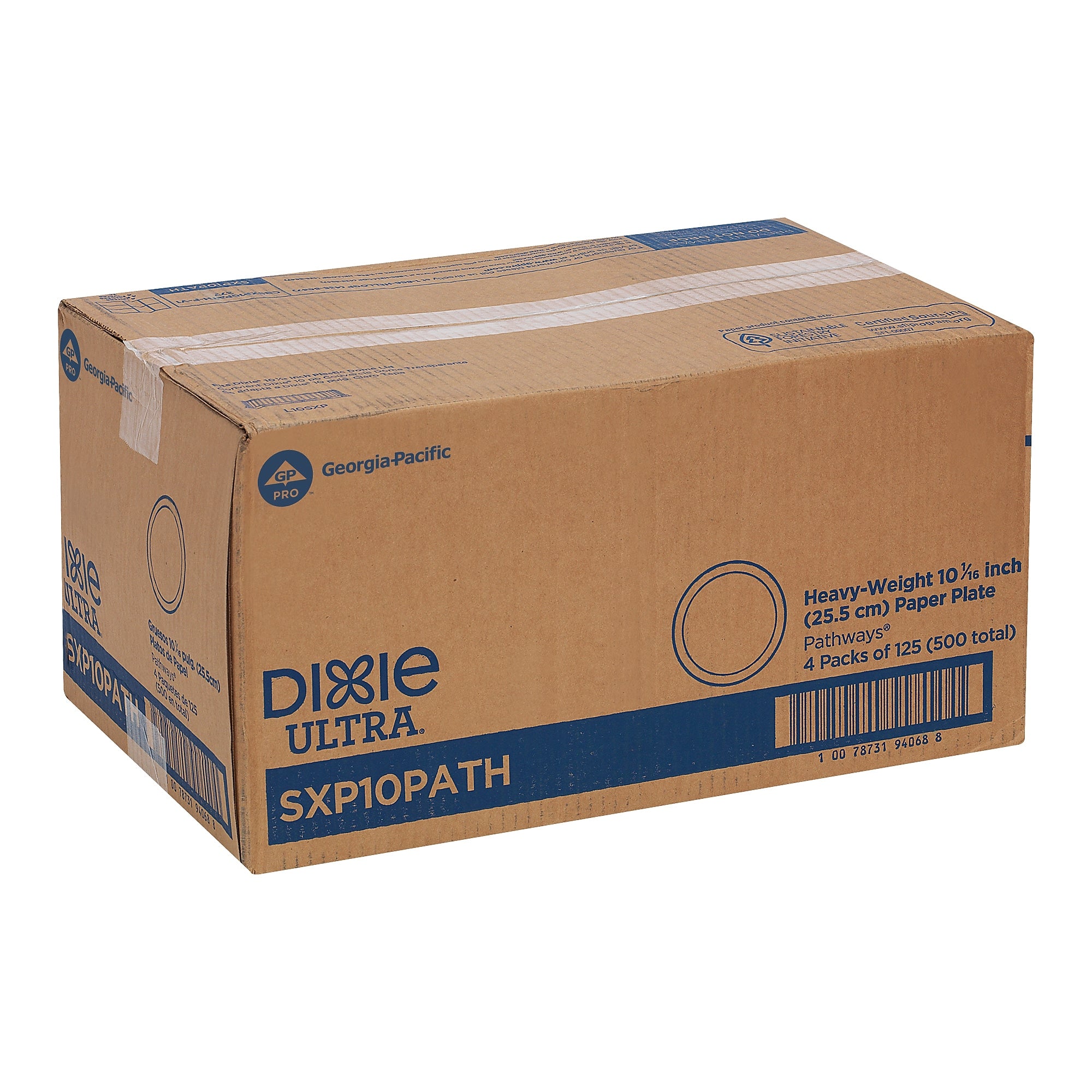 Dixie Ultra Pathways Heavy-Weight Paper Plates, 10