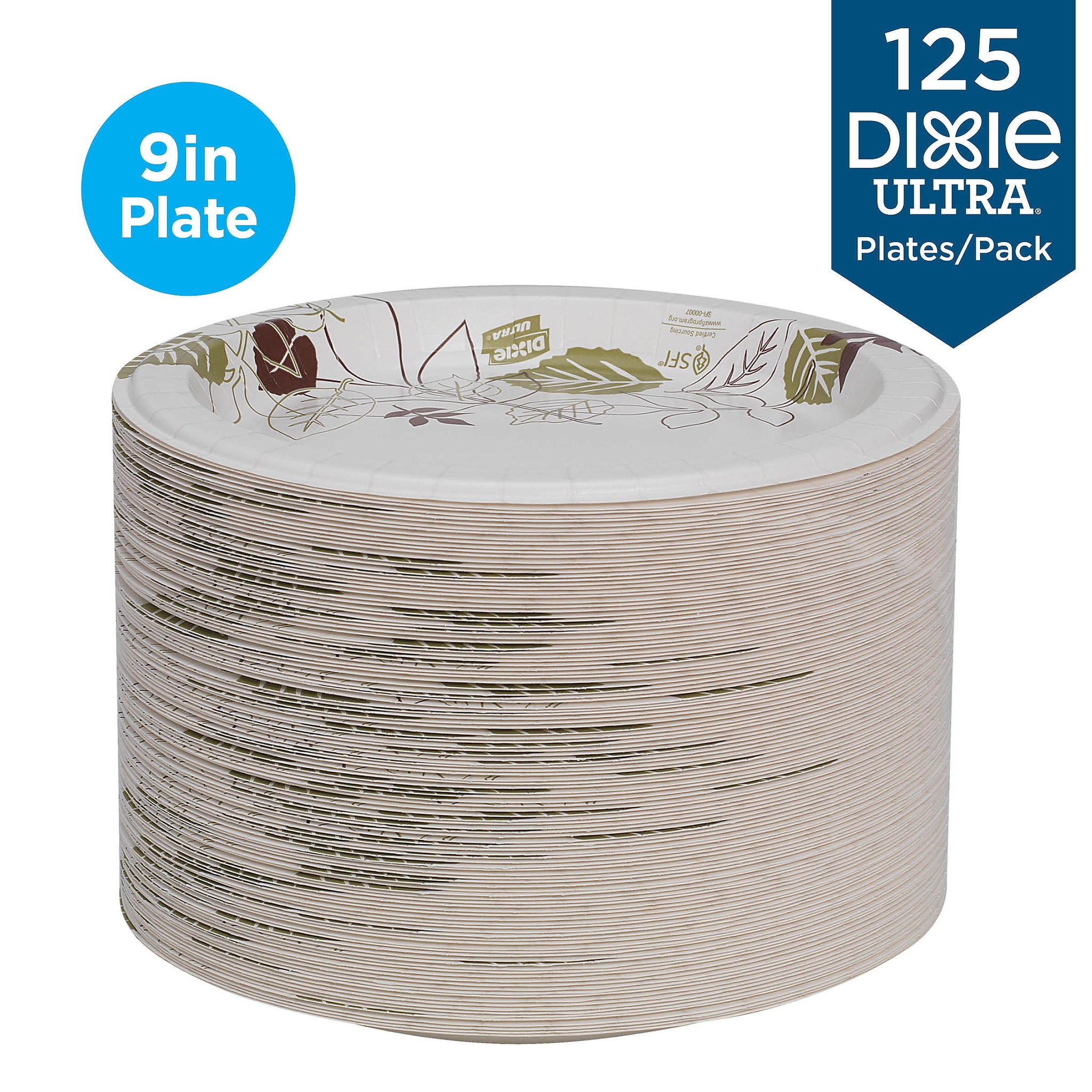 Dixie Ultra Pathways Heavy-Weight Paper Plates, 8.5
