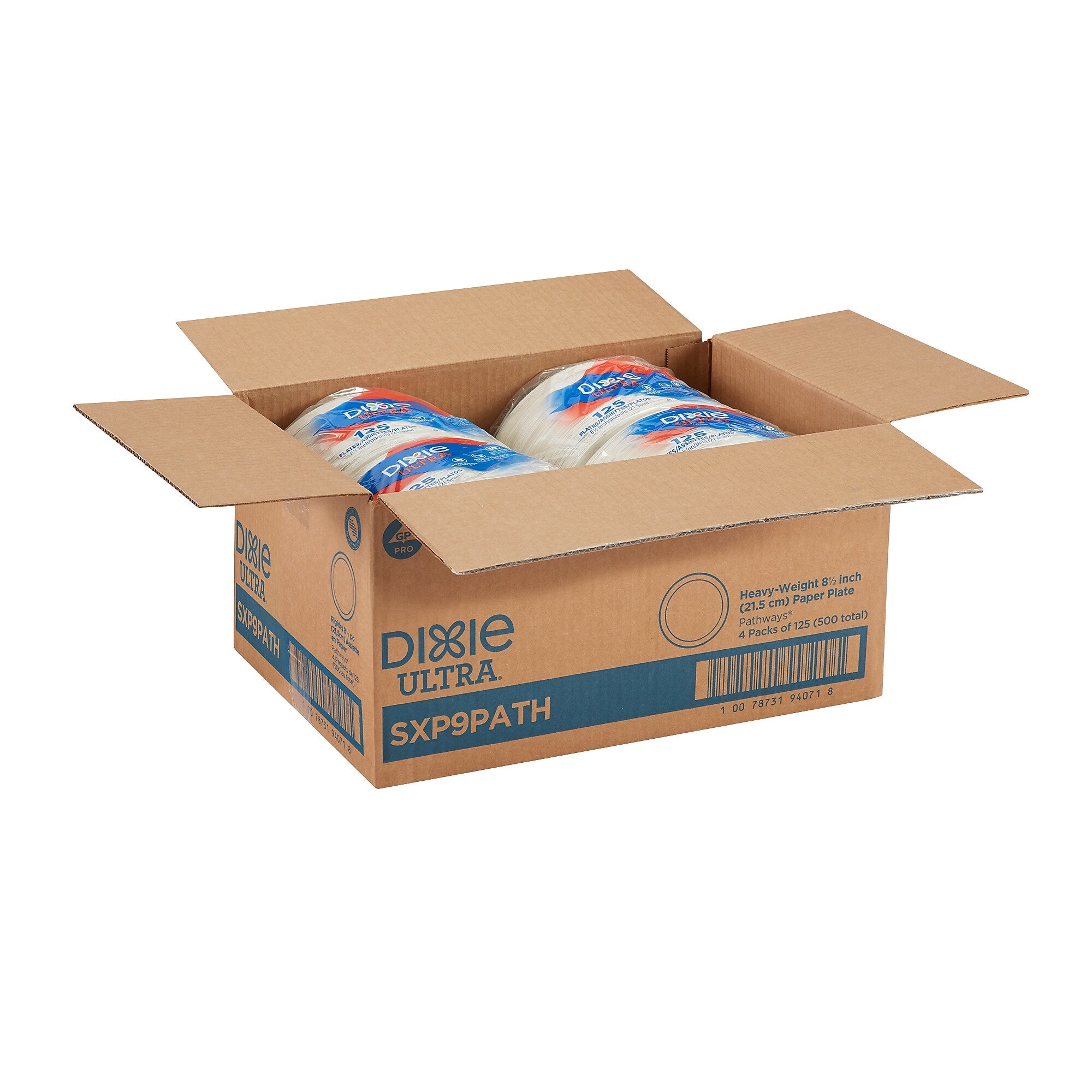 Dixie Ultra Pathways Heavy-Weight Paper Plates, 8.5