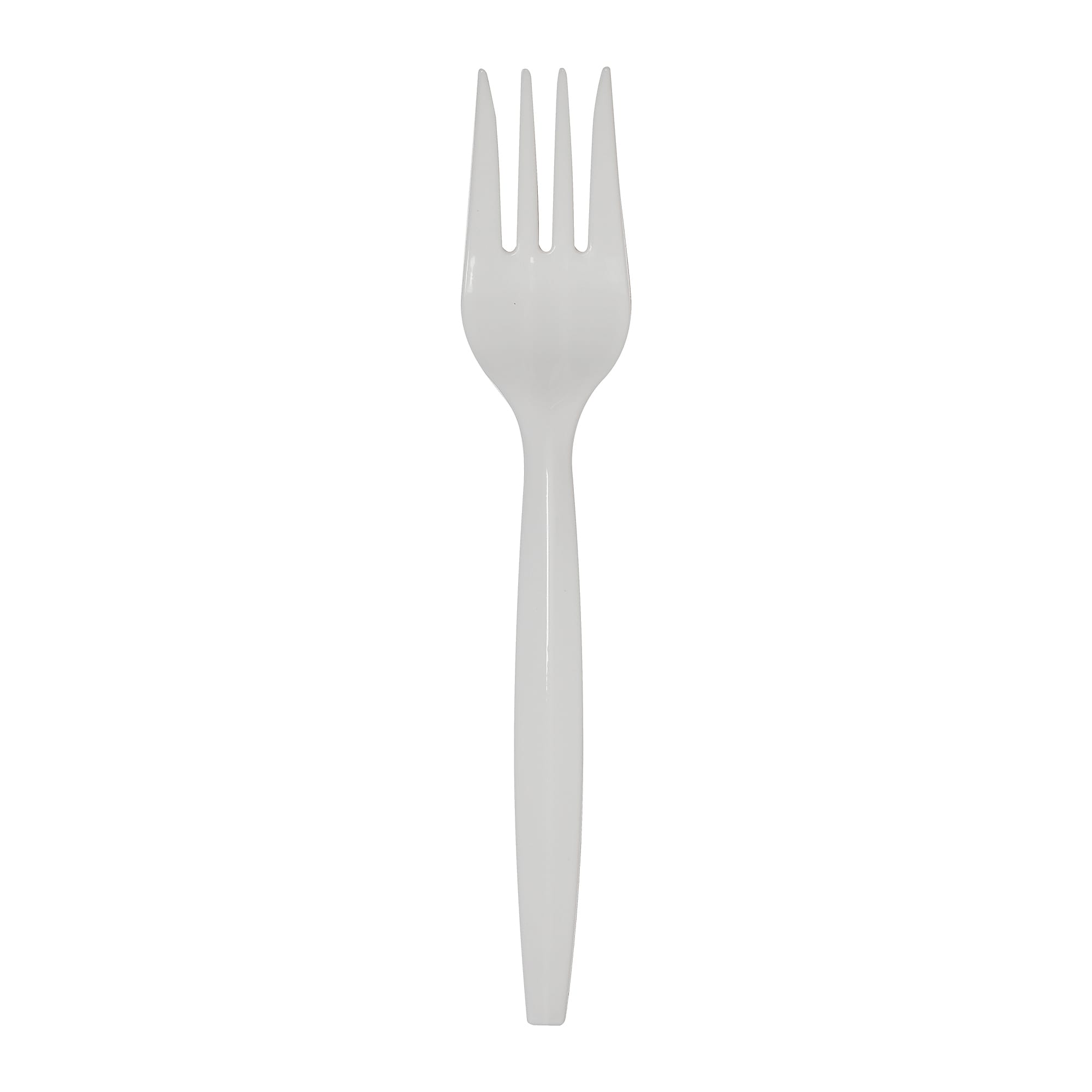 Dixie Ultra SmartStock Series-B Plastic Fork Refills, Medium-Weight, White, 960/Carton