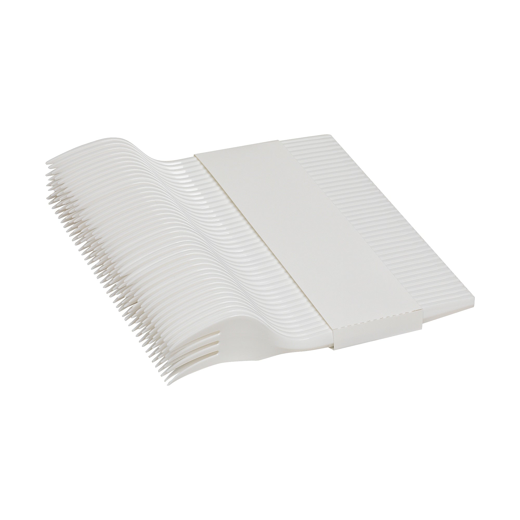 Dixie Ultra SmartStock Series-B Plastic Fork Refills, Medium-Weight, White, 960/Carton
