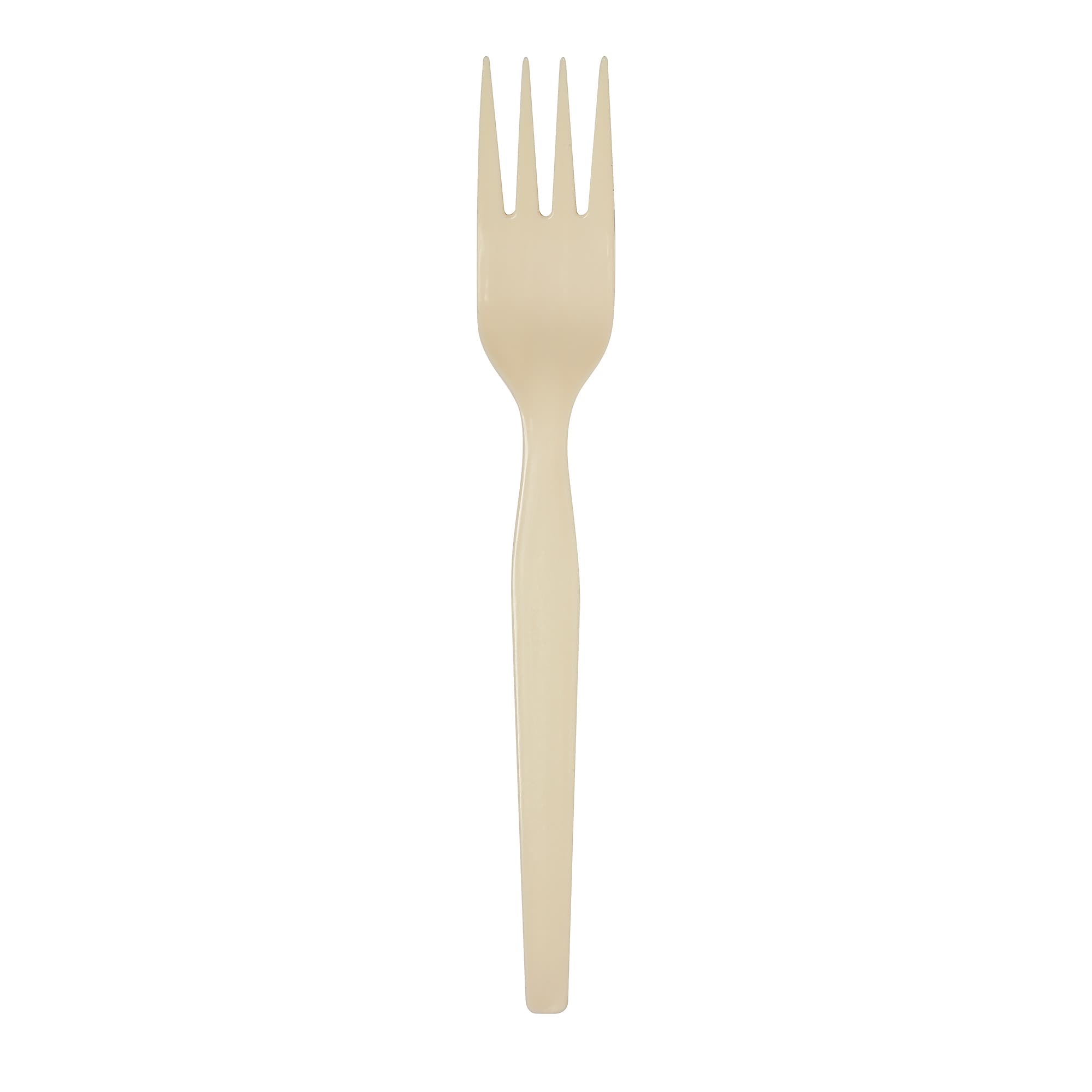 Dixie Ultra SmartStock Series-O Bio-Blend Fork Refills, Medium-Weight, Natural Beige, 960/Carton
