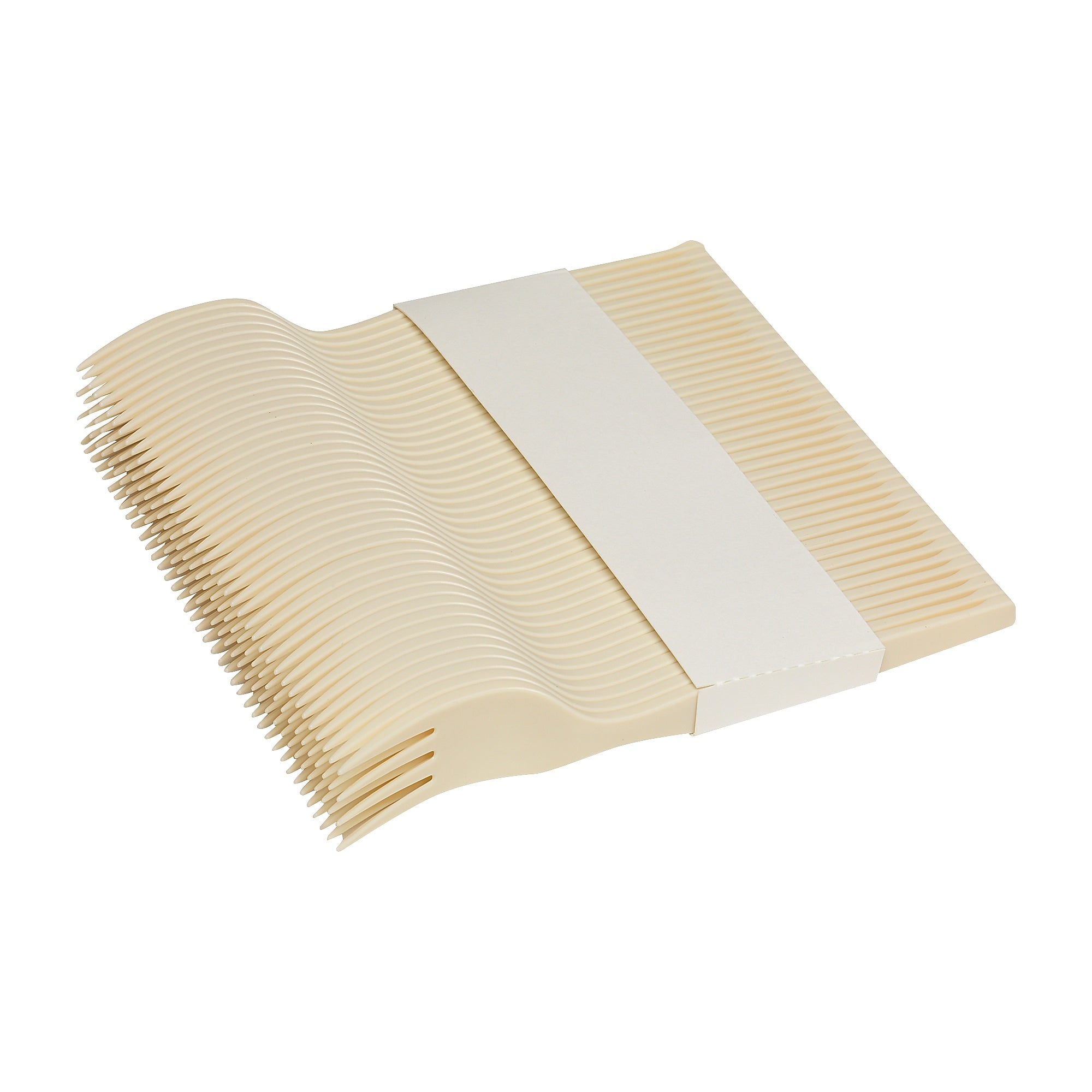 Dixie Ultra SmartStock Series-O Bio-Blend Fork Refills, Medium-Weight, Natural Beige, 960/Carton