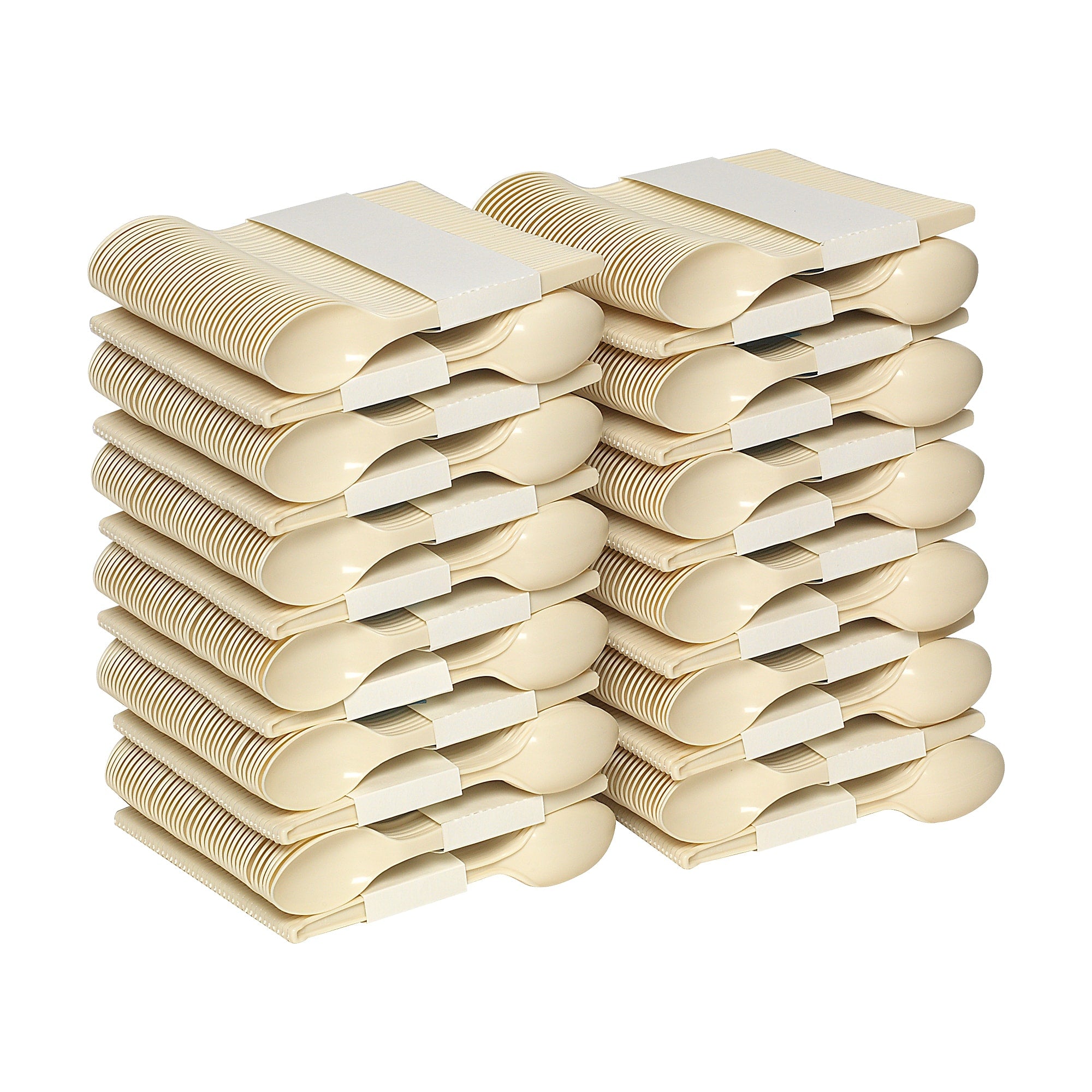 Dixie Ultra SmartStock Series-O Bio-Blend Spoon Refills,Medium -Weight, Natural Beige, 960/Carton