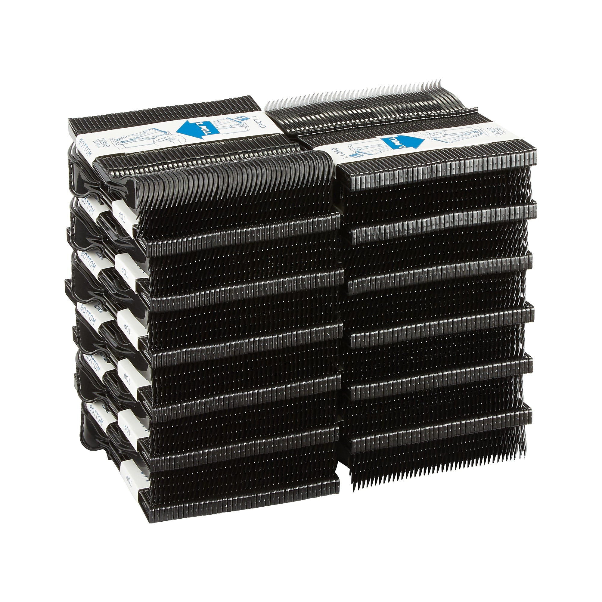 Dixie Ultra SmartStock Series-T Polypropylene Fork Set, Black, 960/Carton