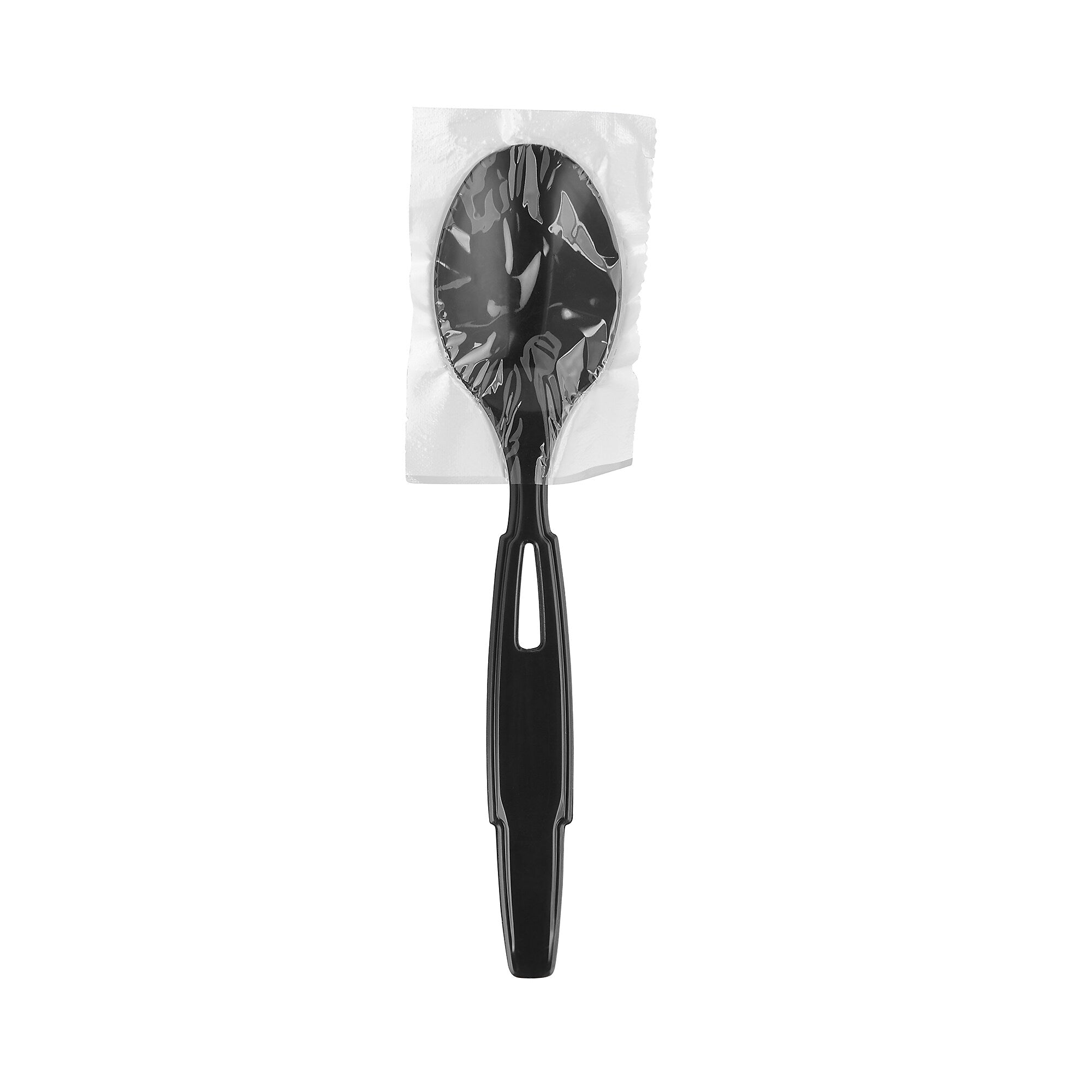 Dixie Ultra SmartStock Series-W Individually Wrapped Polypropylene Tea Spoon Refill, Heavy-Weight, Black, 960/Carton