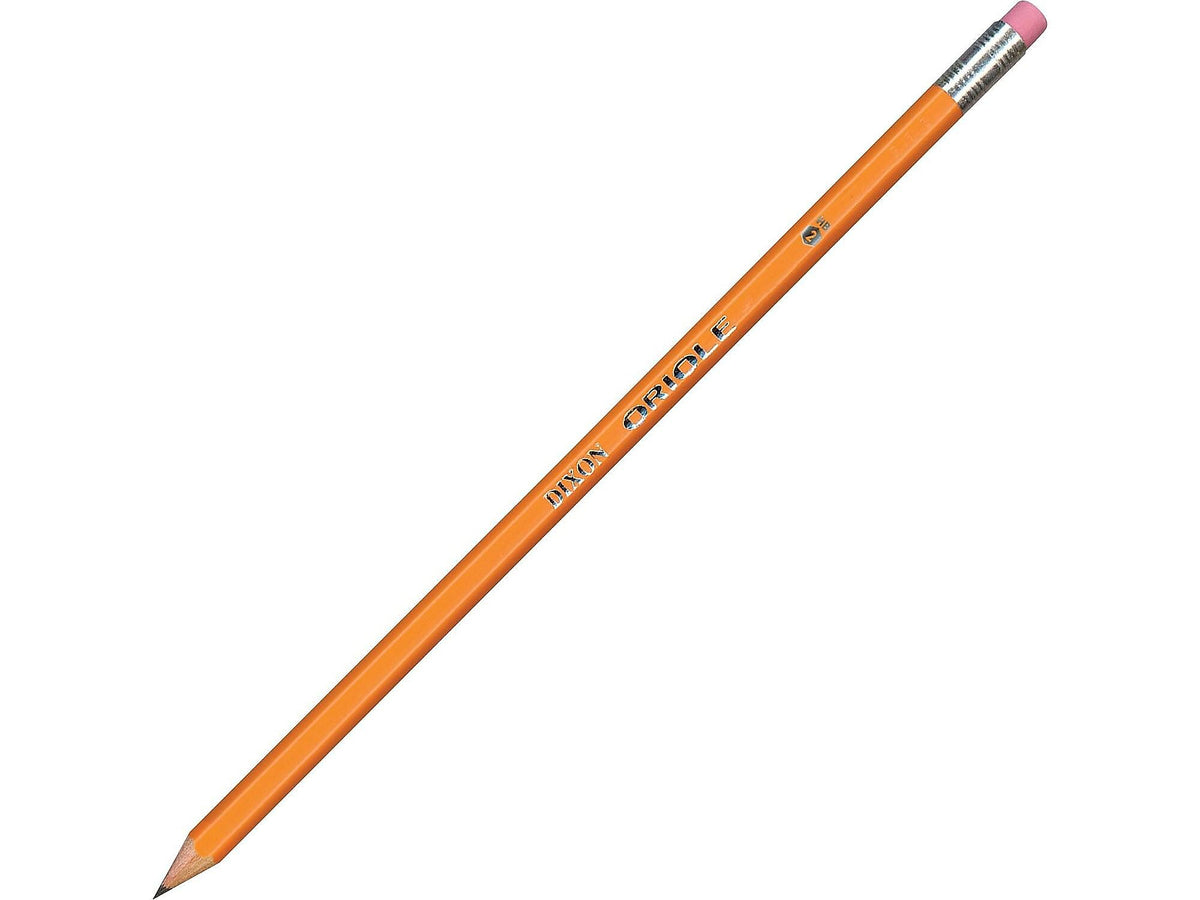 Dixon Oriole Wooden Pencil, 2mm, #2 Soft Lead, Dozen