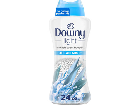 Downy Light In-Wash Scent Booster Beads, Ocean Mist, 24 oz.