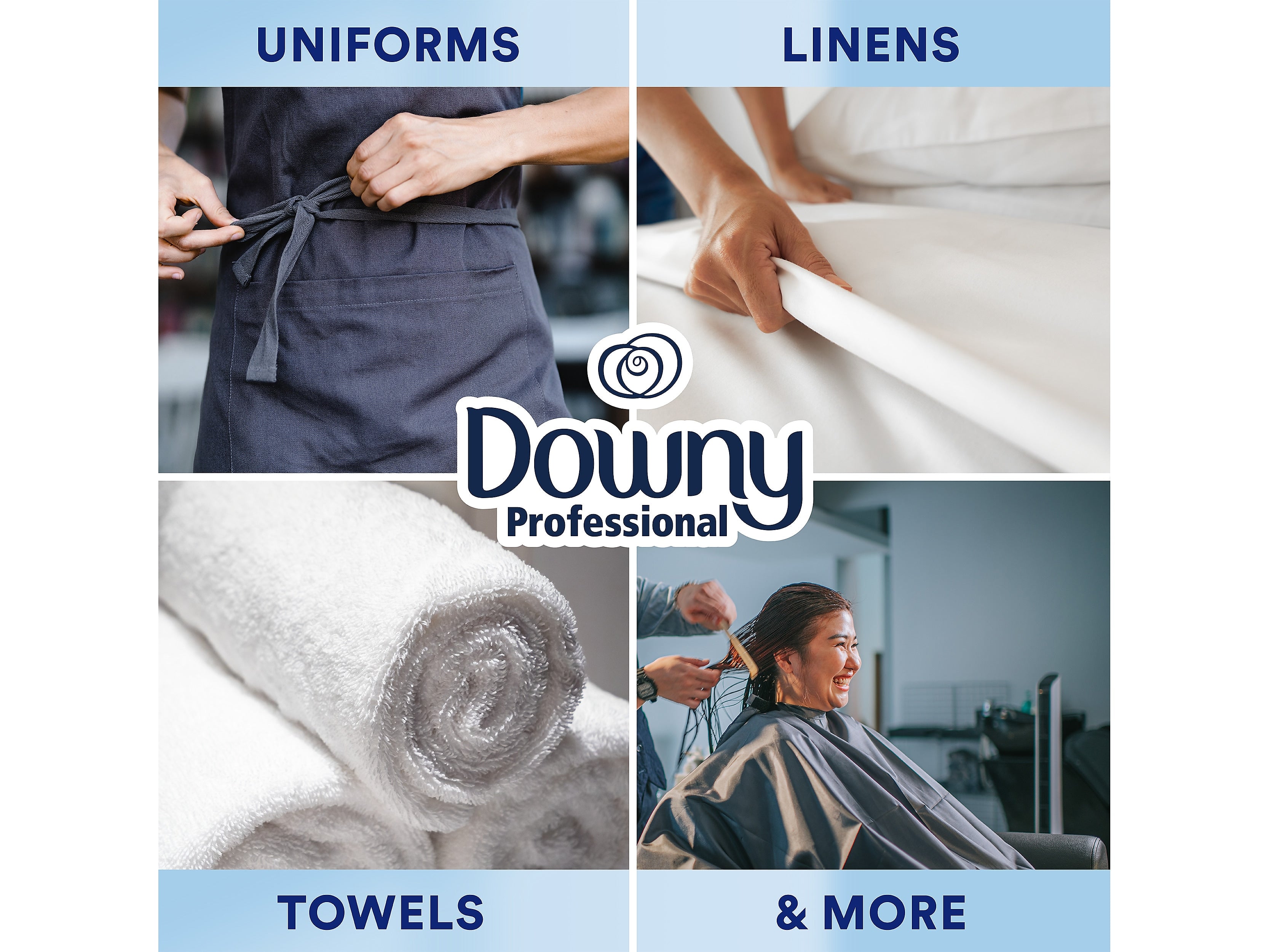 Downy Professional Fabric Softener, Clean & Fresh Scent, 190 Loads, 140 fl. oz.