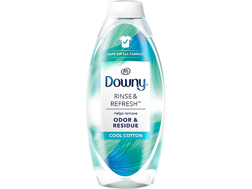 Downy Rinse & Refresh Liquid Fabric Softener, Cool Cotton, 70 Loads, 48 oz.