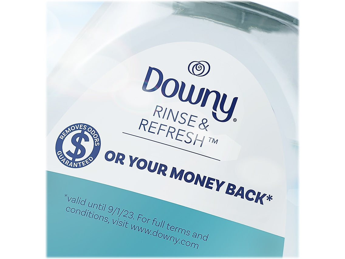 Downy Rinse & Refresh Liquid Fabric Softener, Cool Cotton, 70 Loads, 48 oz.