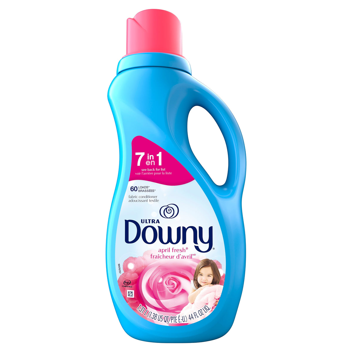 Downy Ultra Fabric Softener, April Fresh, 60 Loads, 44 oz.