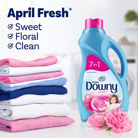 Downy Ultra Fabric Softener, April Fresh, 60 Loads, 44 oz.