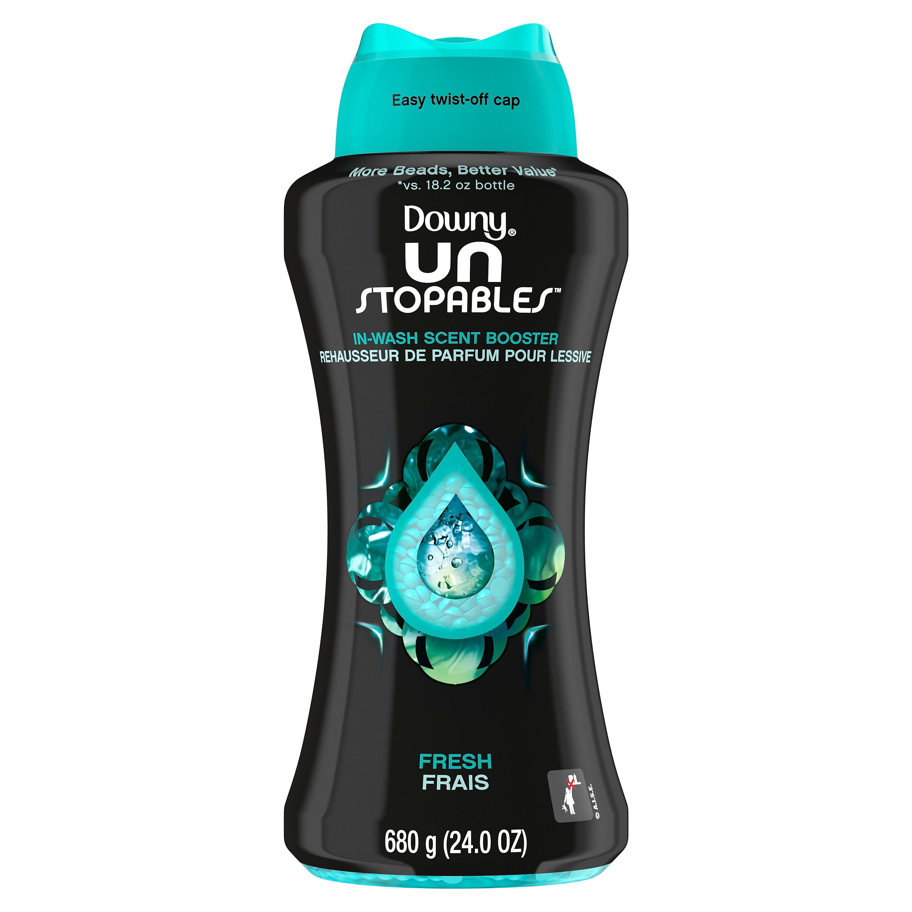 Downy Unstopables In-Wash Scent Booster Beads, Fresh, 24 oz.