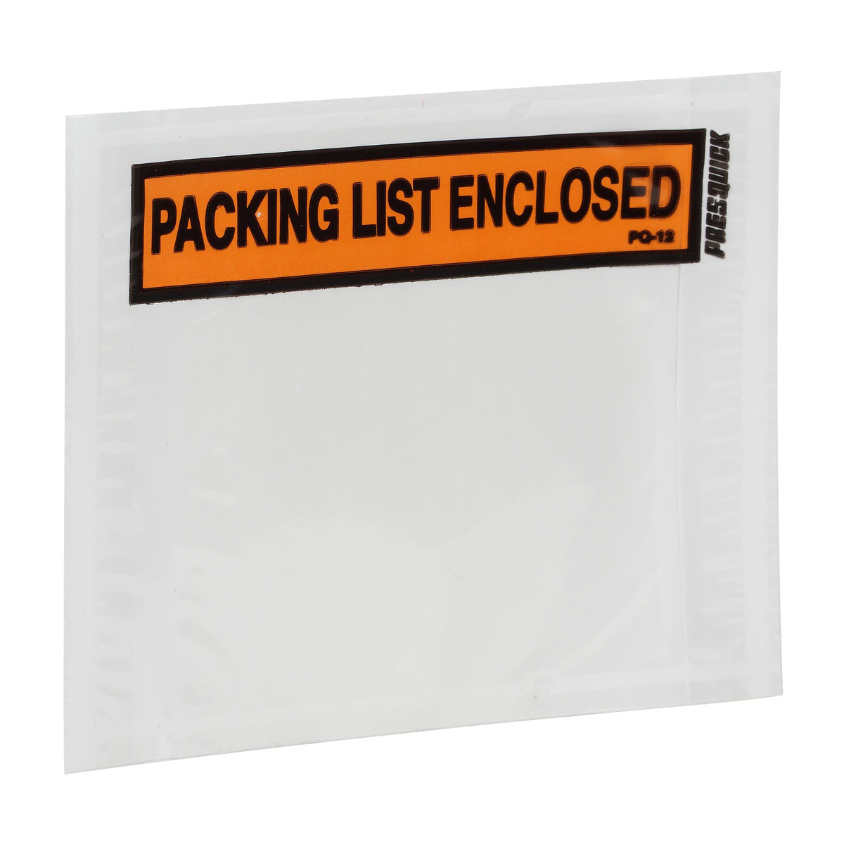 Duck 4.5 in. x 5.5 in. Security "Packing List Enclosed" Envelopes, Clear Window, 500/Box