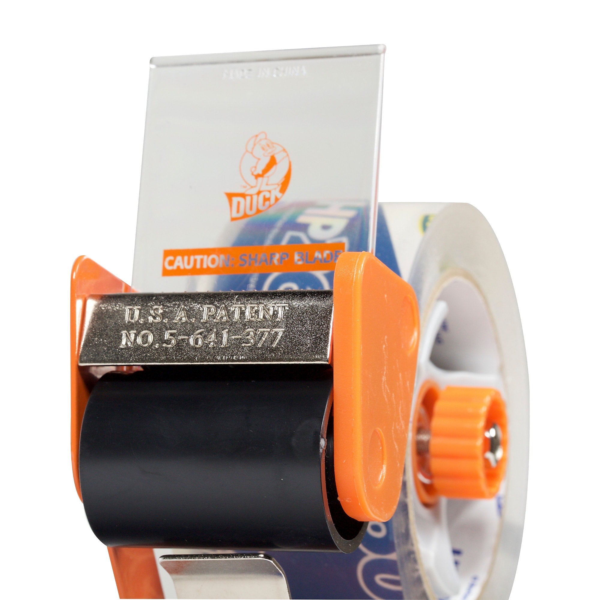 Duck BladeSafe HP260 Heavy Duty Packing Tape with Dispenser, 1.88