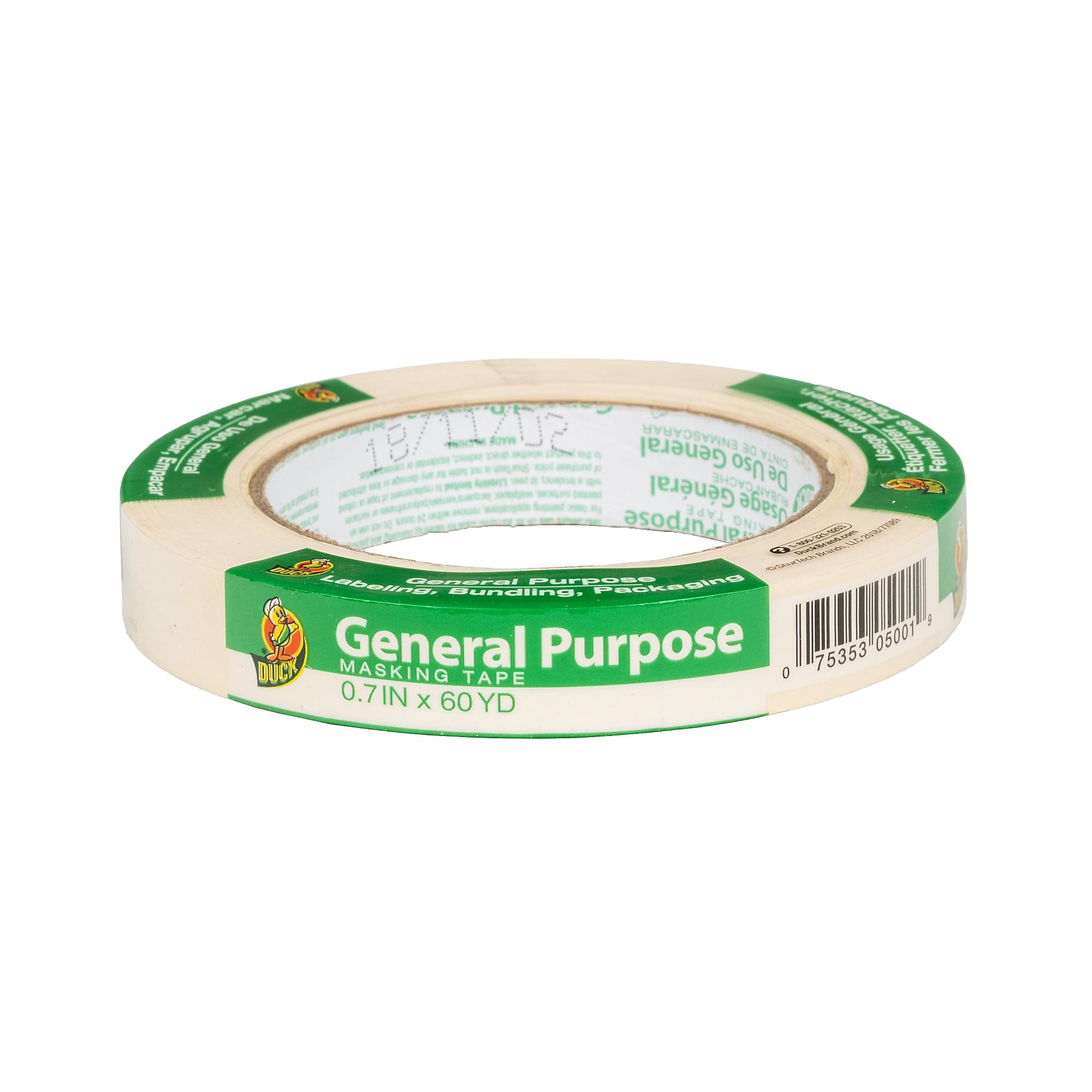 Duck General Purpose Masking Tape, 0.7