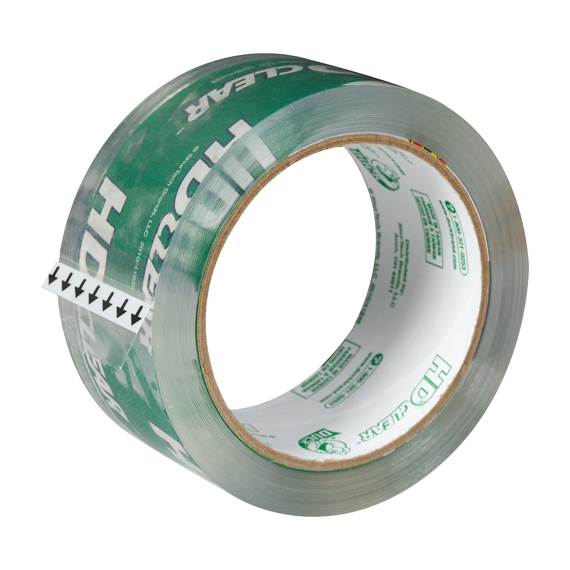 Duck HD Clear Heavy Duty Packing Tape, 1.88
