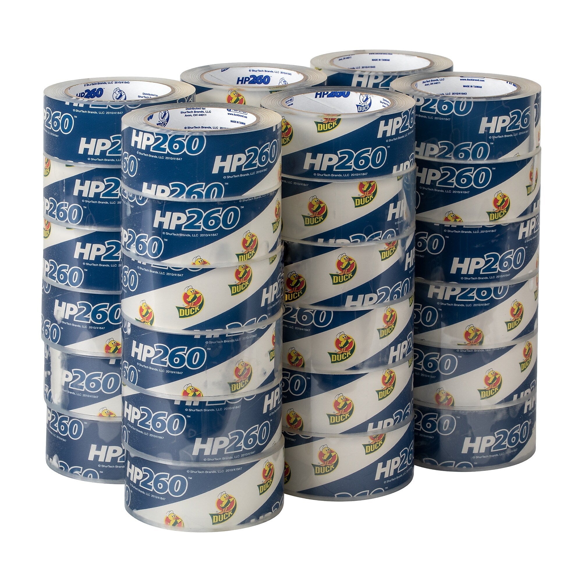 Duck HP260 Heavy Duty Packing Tape, 1.88