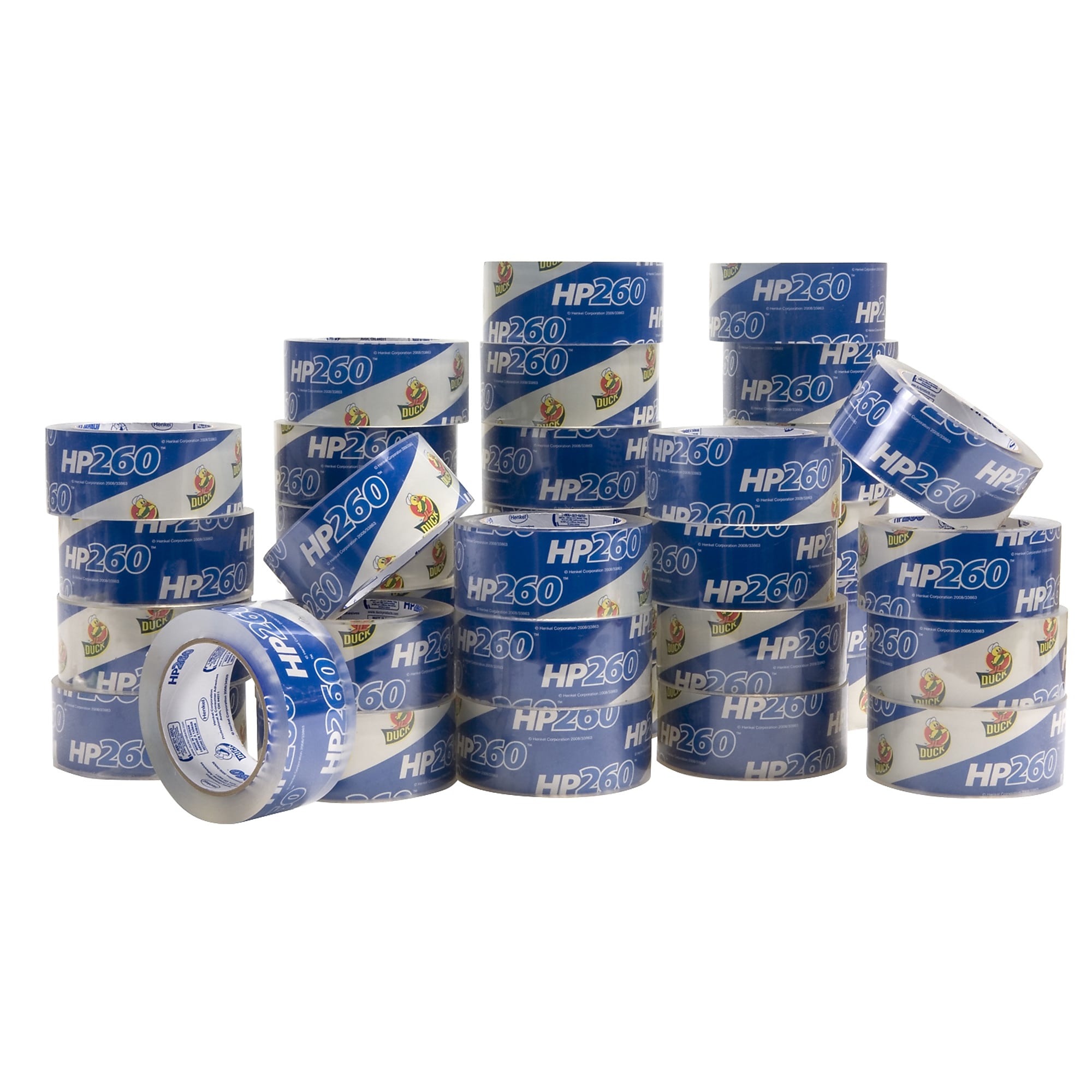Duck HP260 Heavy Duty Packing Tape, 1.88