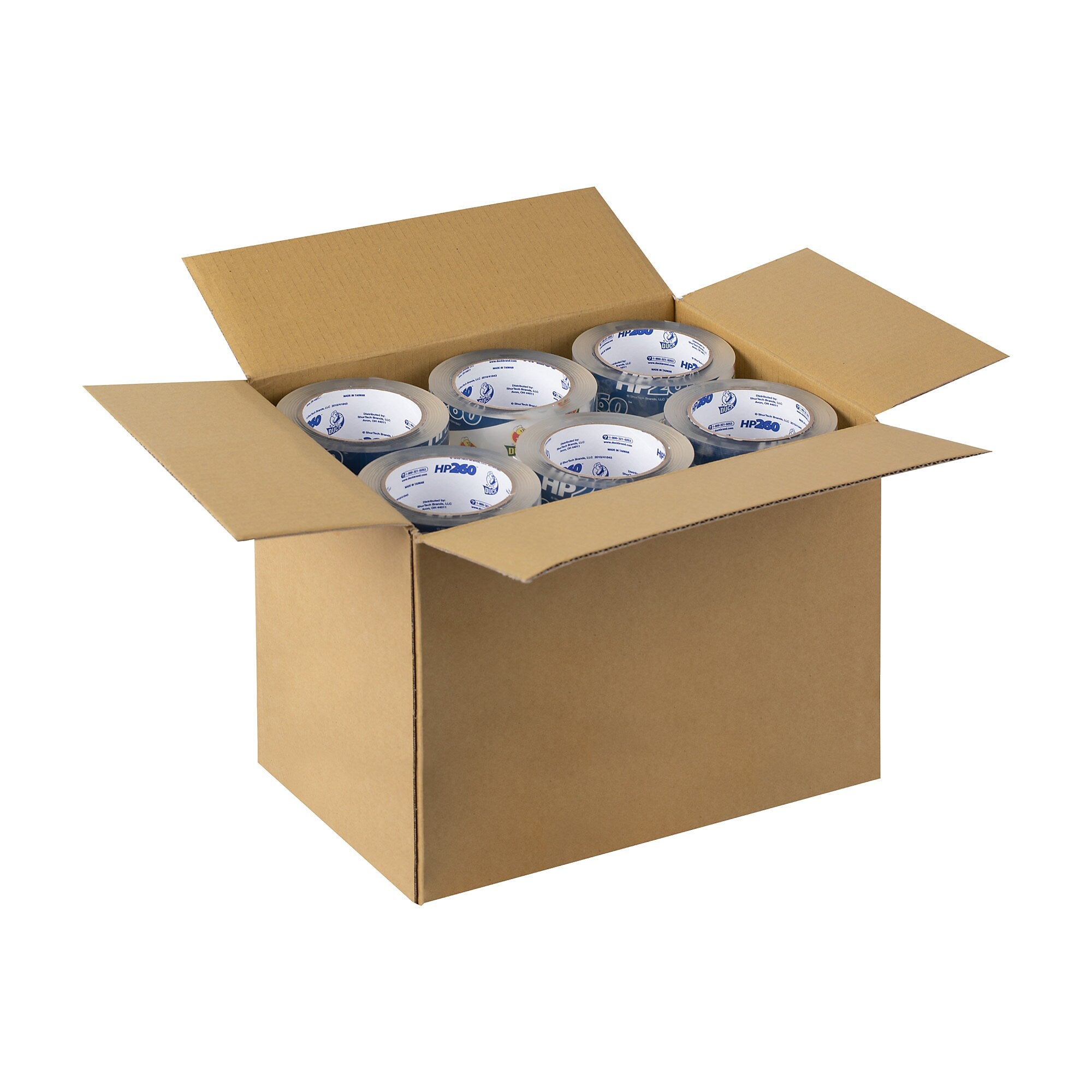 Duck HP260 Heavy Duty Packing Tape, 1.88