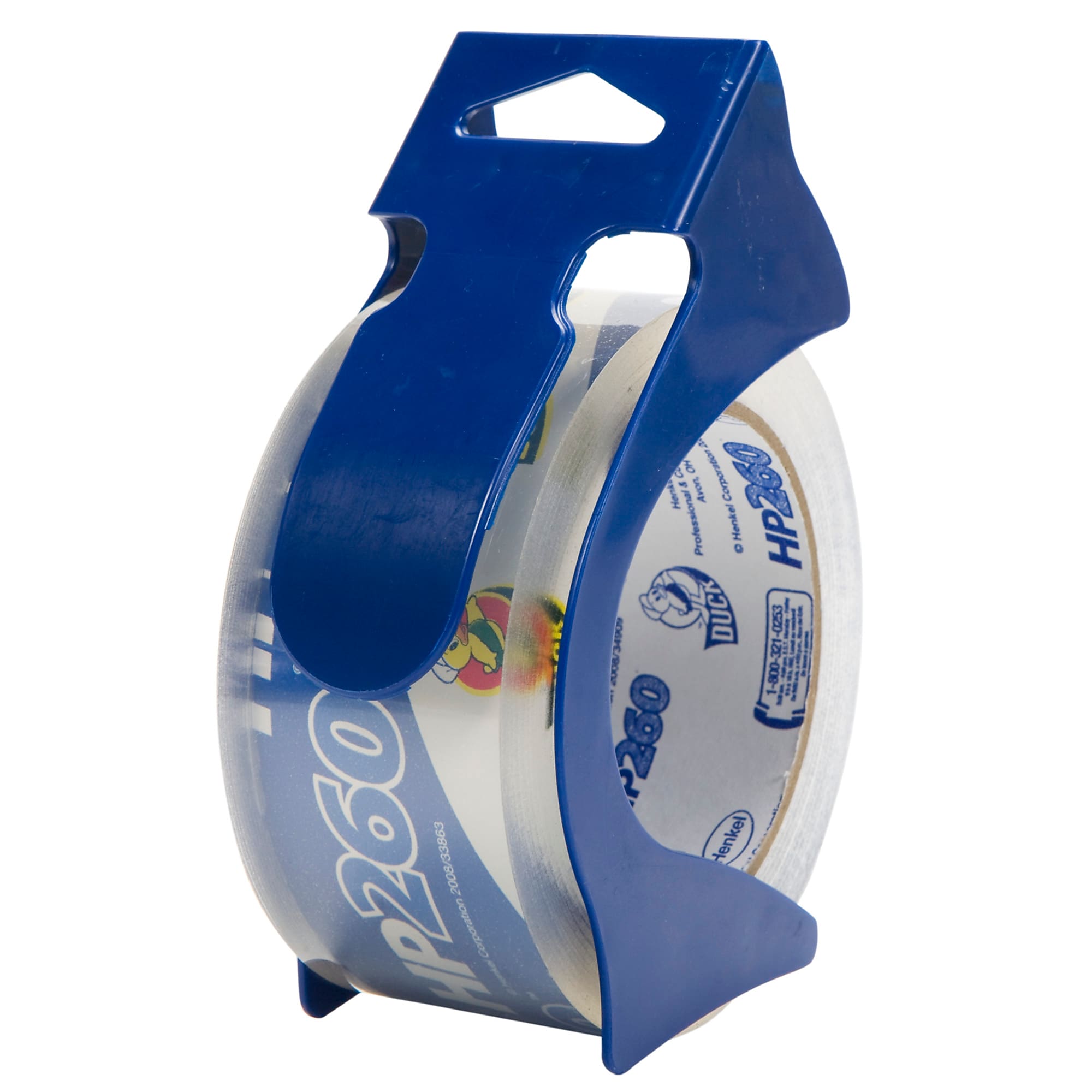 Duck HP260 Heavy Duty Packing Tape with Dispenser, 1.88