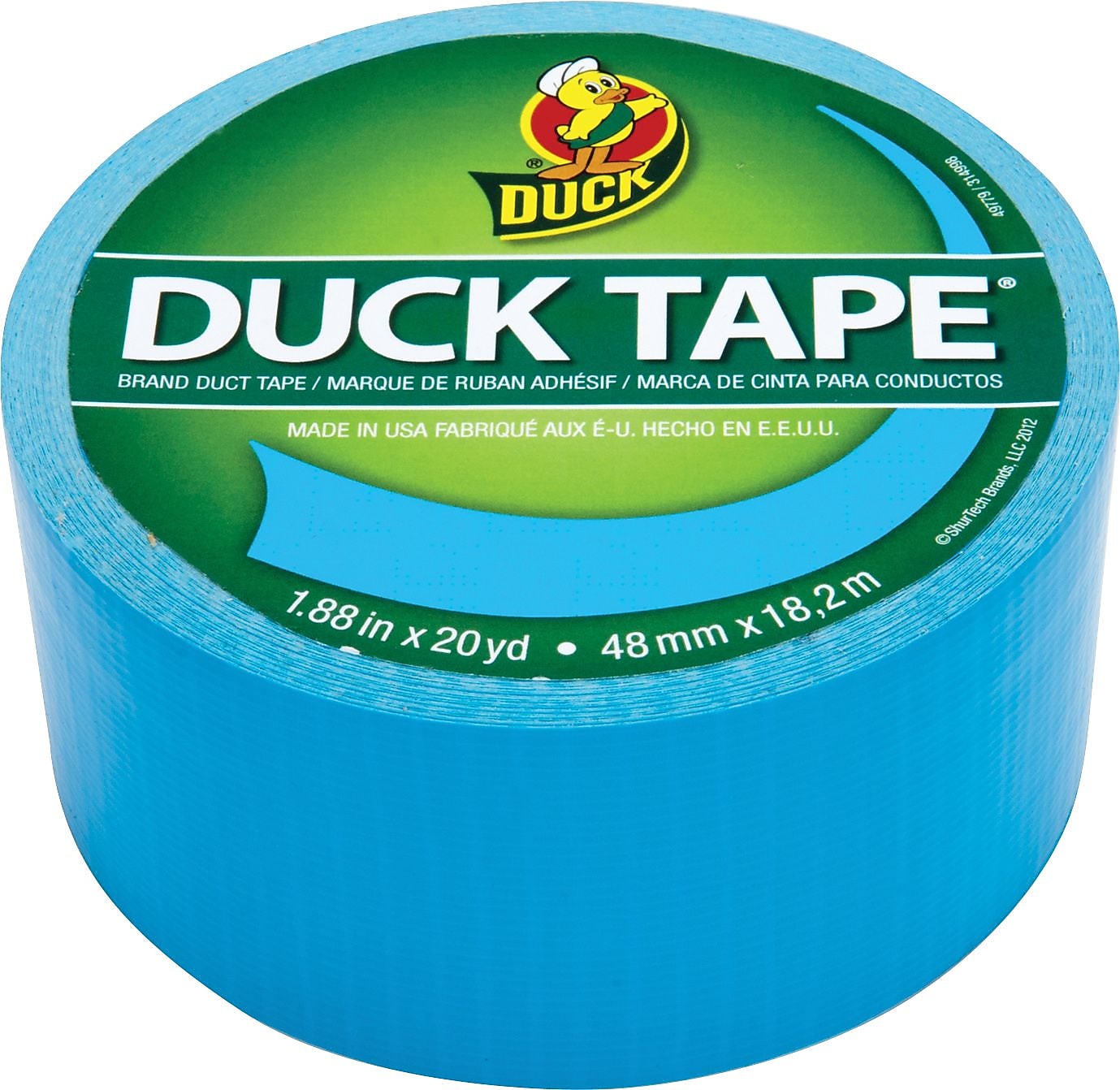 Duck Tape® Brand Colored Duct Tape, Electric Blue