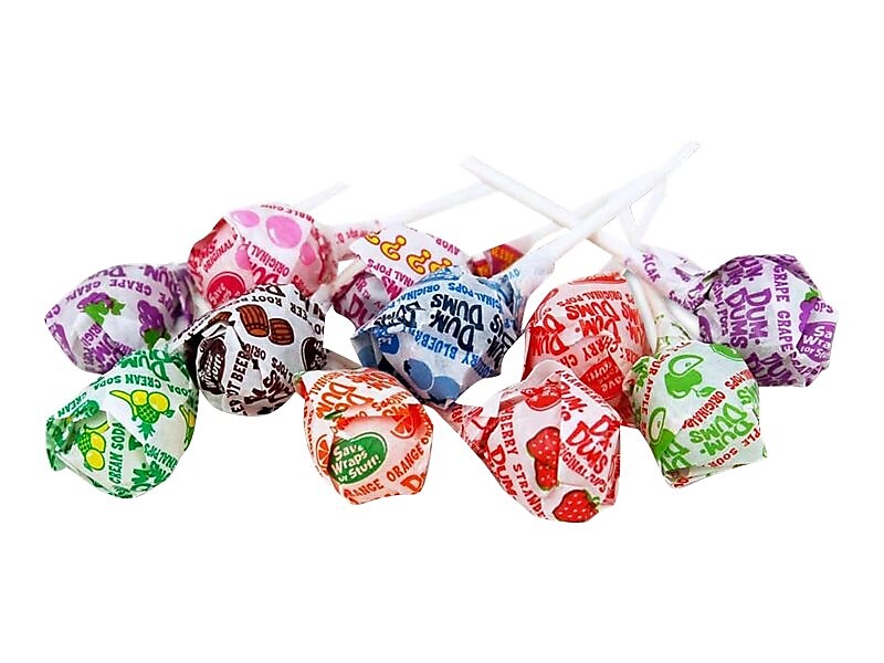 Dum Dums Lollipops, Assorted Flavors, 0.17 oz., 2340 Pieces