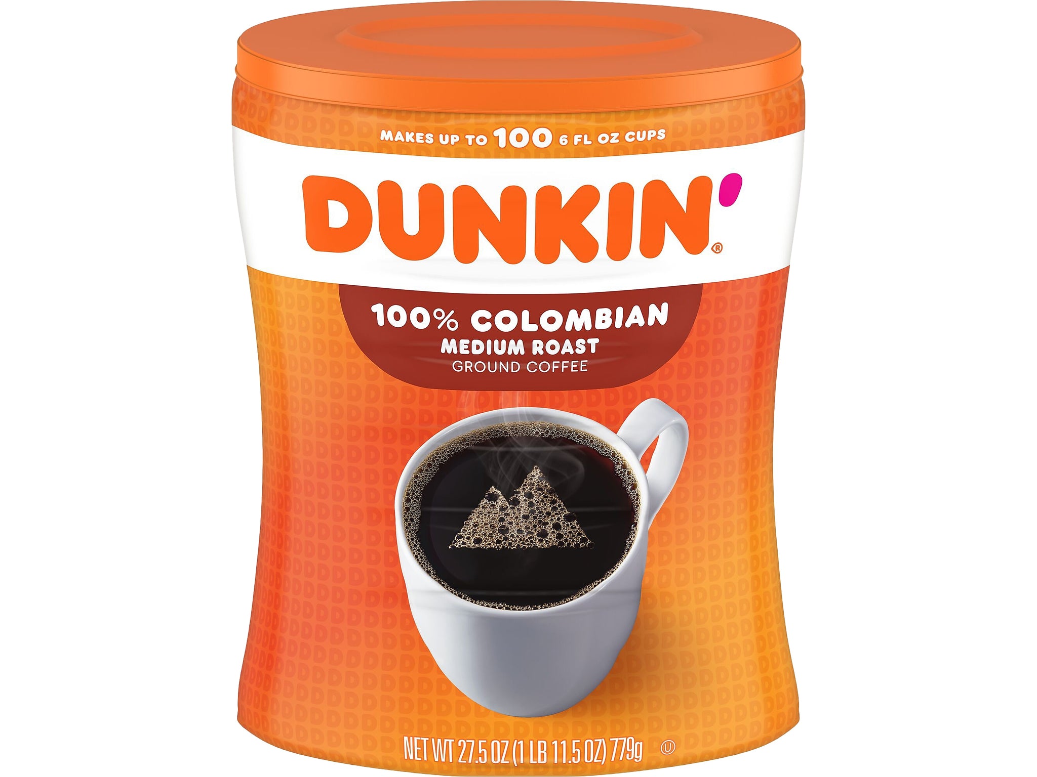 Dunkin' Colombian Ground Coffee, Medium Roast, 27.05 oz.