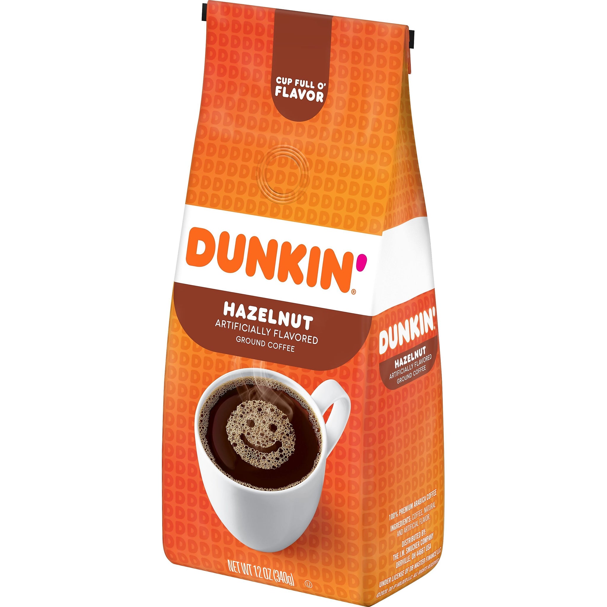 Dunkin' Hazelnut Ground Coffee, Medium Roast