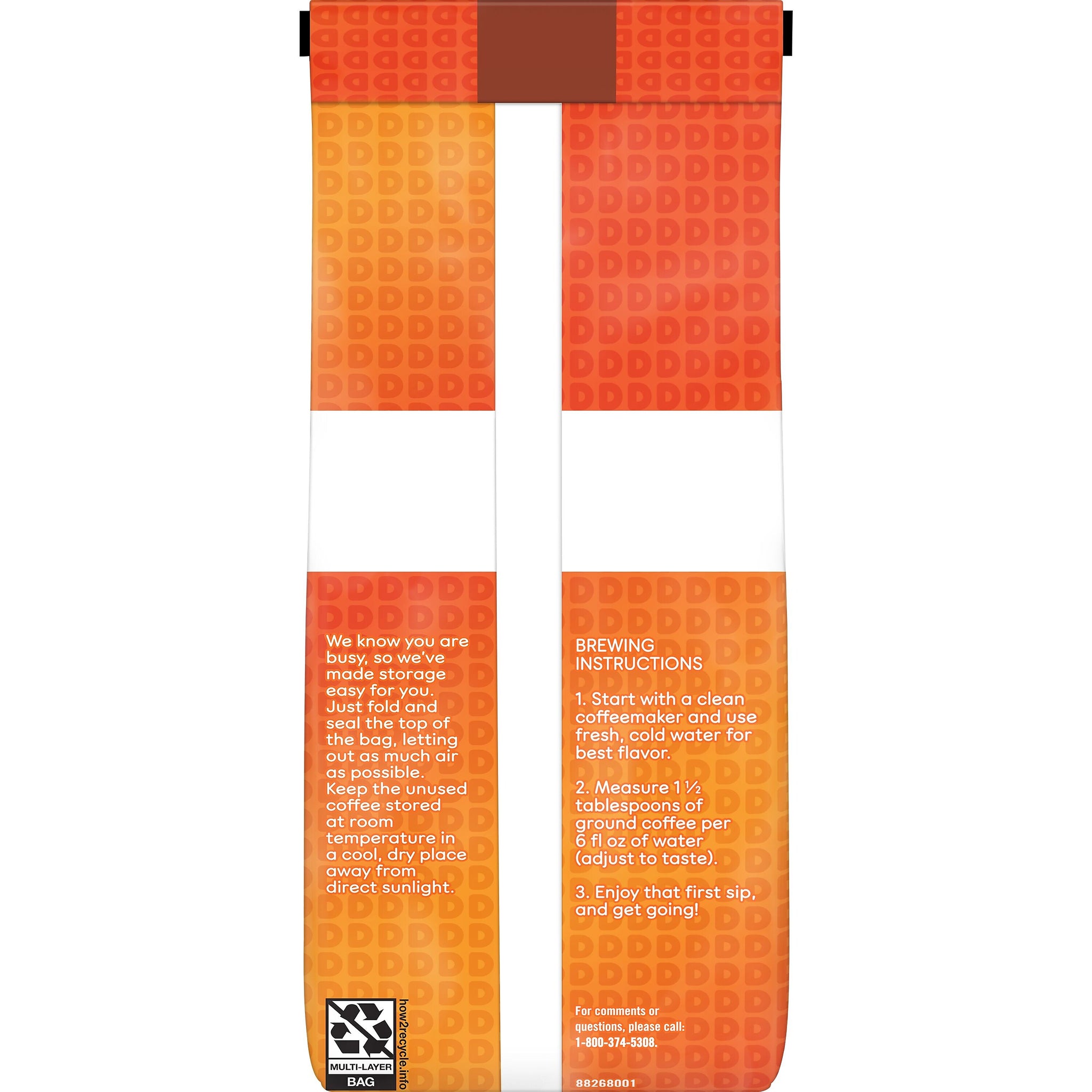 Dunkin' Hazelnut Ground Coffee, Medium Roast